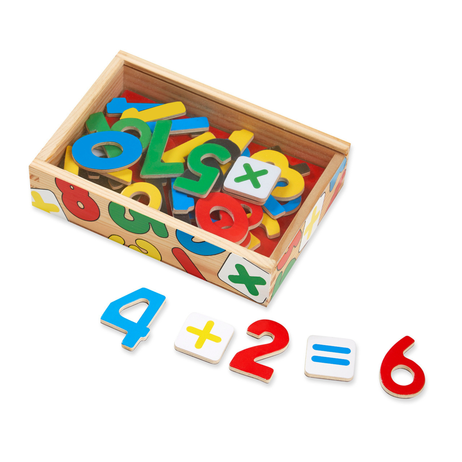 JUEGO MESA MELISSA & DOUG IMANES MADERA DE NÚMEROS - 4