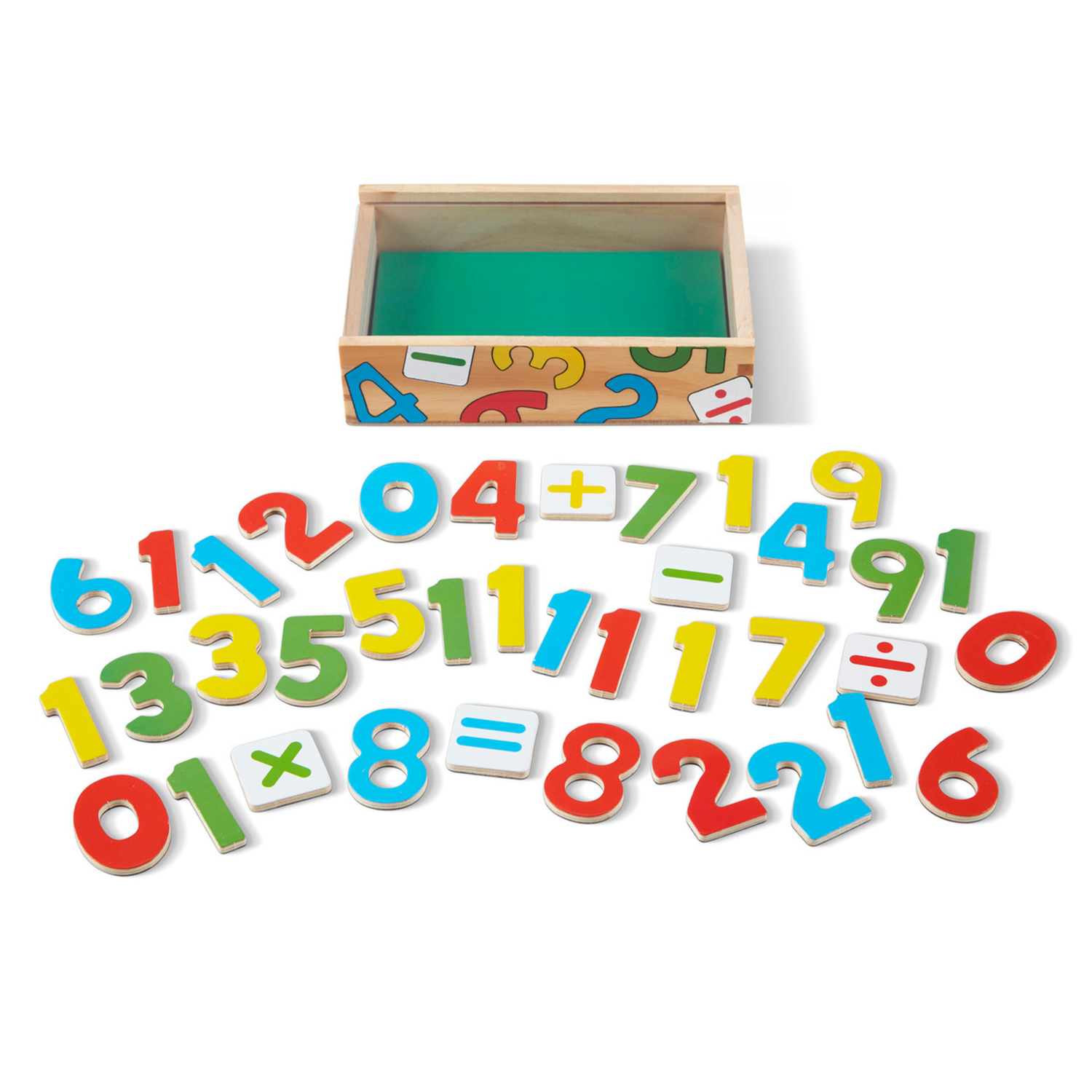 JUEGO MESA MELISSA & DOUG IMANES MADERA DE NÚMEROS - 5