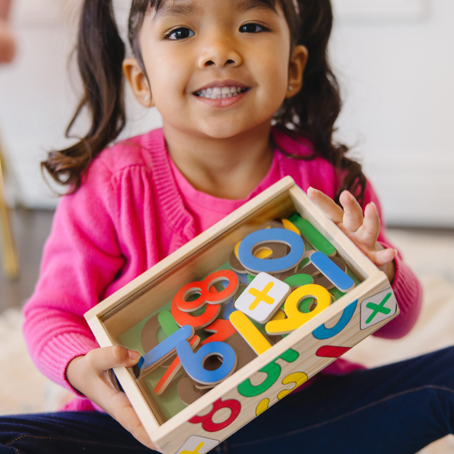 JUEGO MESA MELISSA & DOUG IMANES MADERA DE NÚMEROS - 6