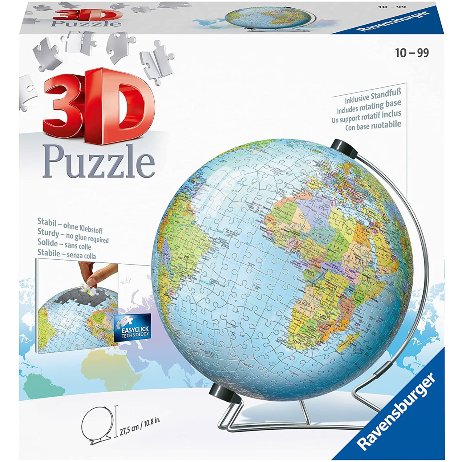 ROMPECABEZAS 3D 540 PZ MAPAMUNDI - 1