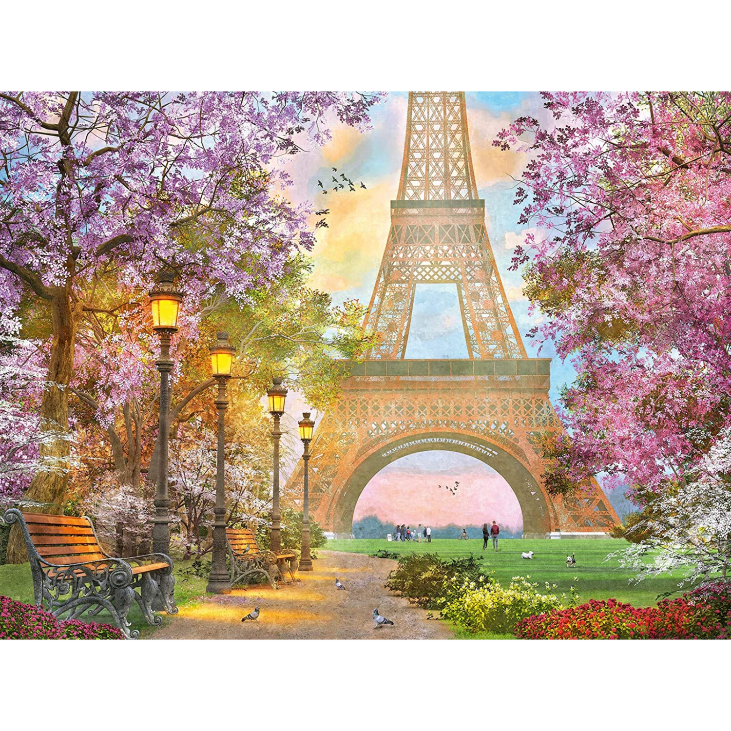 ROMPECABEZAS 1500 PZ ROMANCE EN PARÍS - 2
