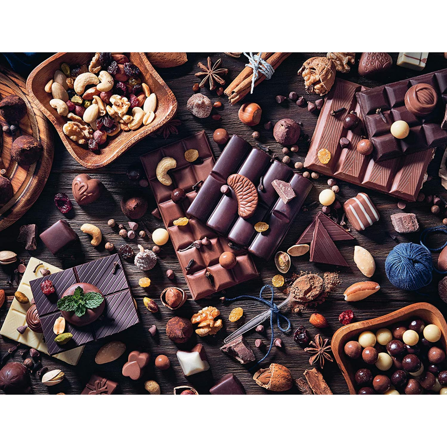 ROMPECABEZAS RAVENSBURGER 2000 PZ PARAÍSO DE CHOCOLATES - 2