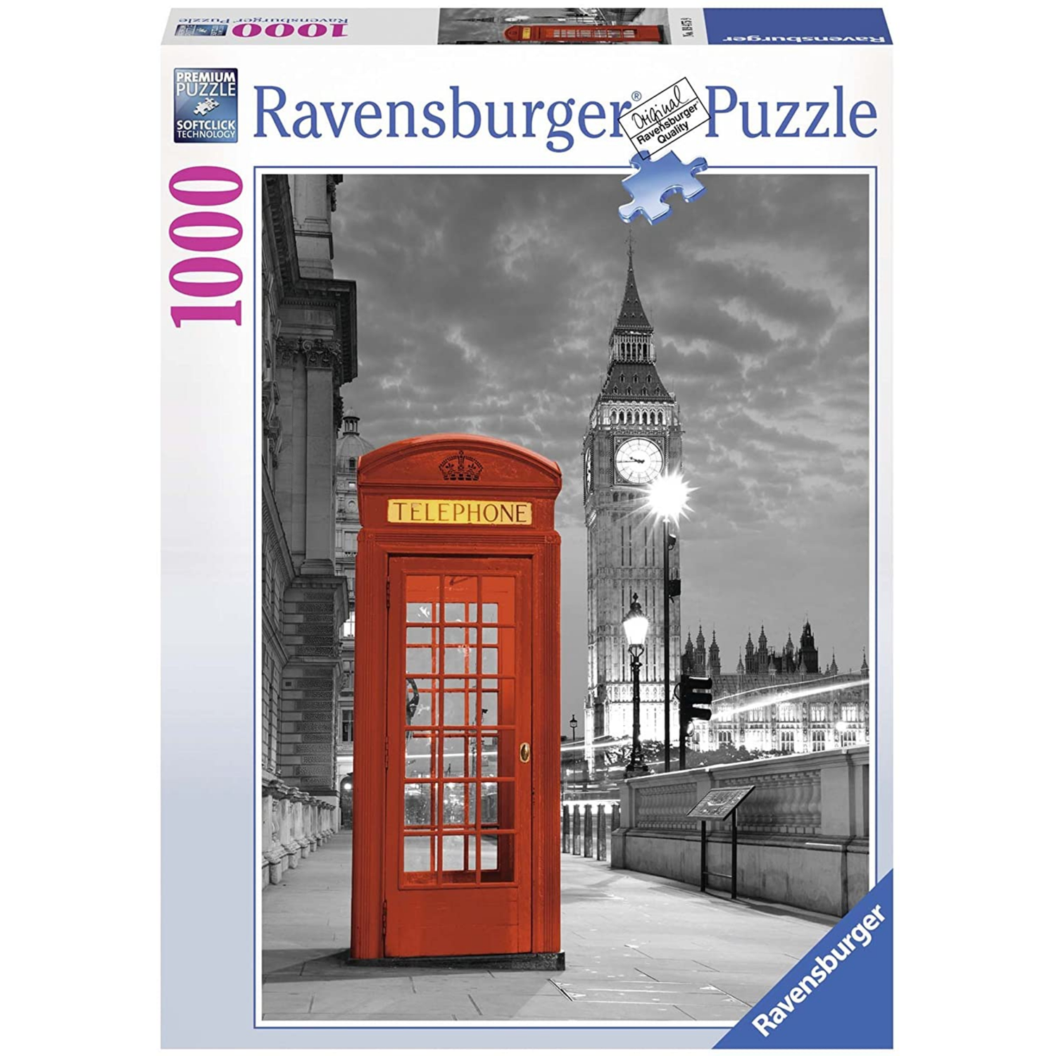 ROMPECABEZAS RAVENSBURGER 1000 PZ BIG BEN LONDRES - 1