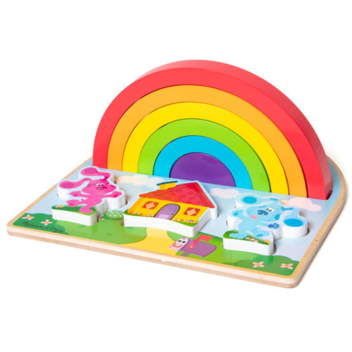 ARCOIRIS APILABLE DE MADERA LAS PISTAS DE BLUE - 2