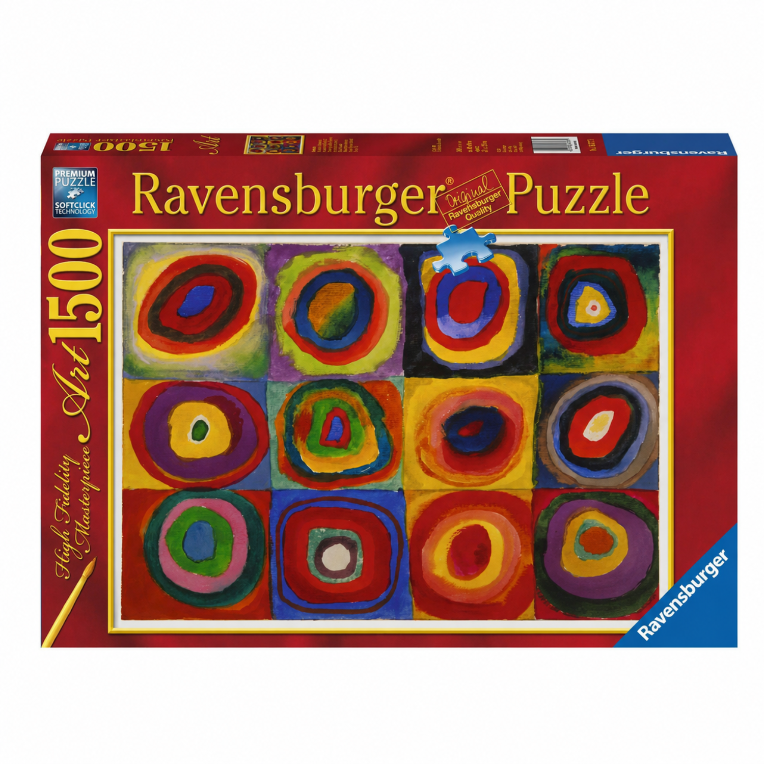 ROMPECABEZAS 1500 PIEZAS KANDISNKY ESTUDIO DE COLOR - 1