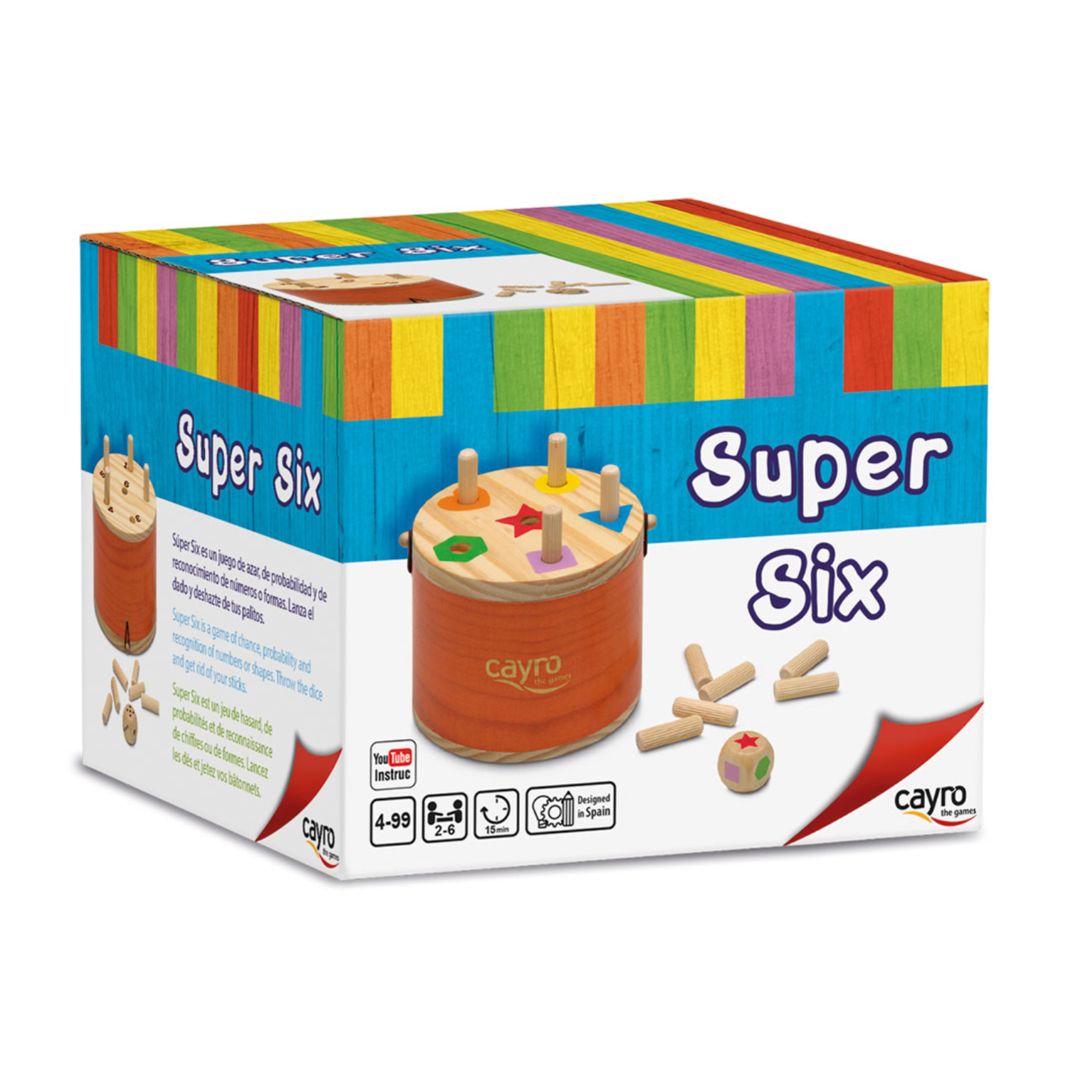 JUEGO SUPER SIX - 1