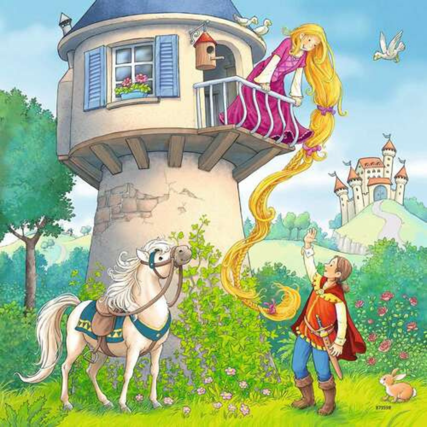 ROMPECABEZAS 3X49 PIEZAS PRINCESAS DE CUENTO - 3