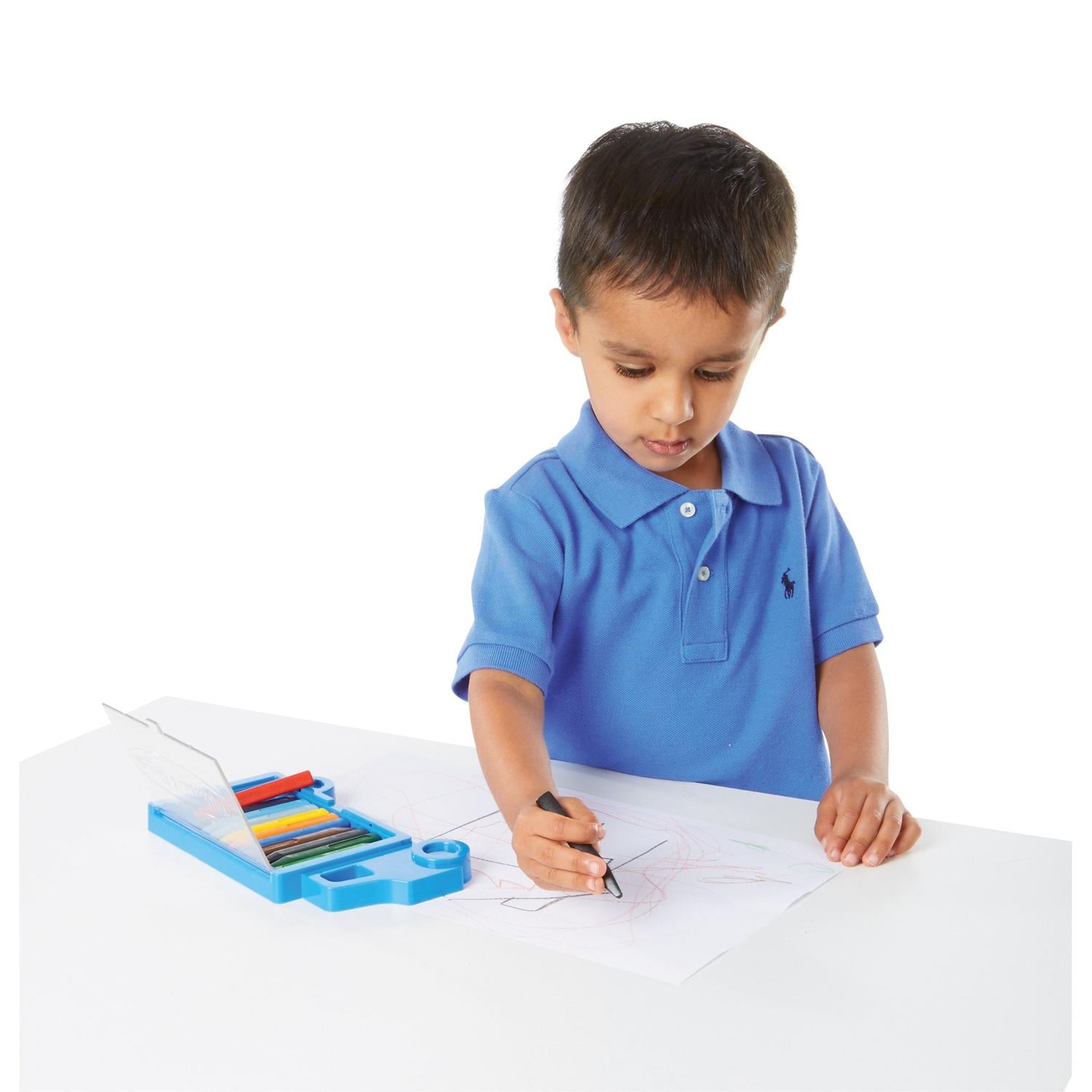 SET MELISSA & DOUG DE CRAYONES DE CERA CAMIÓN 12 UNIDADES - 2