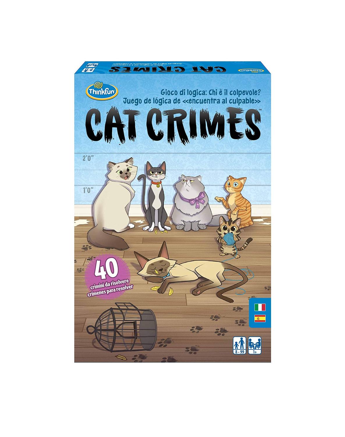 JUEGO DE LÓGICA CAT CRIMES QUIÉN ES EL GATO CULPABLE? EN ESPAÑOL - 1