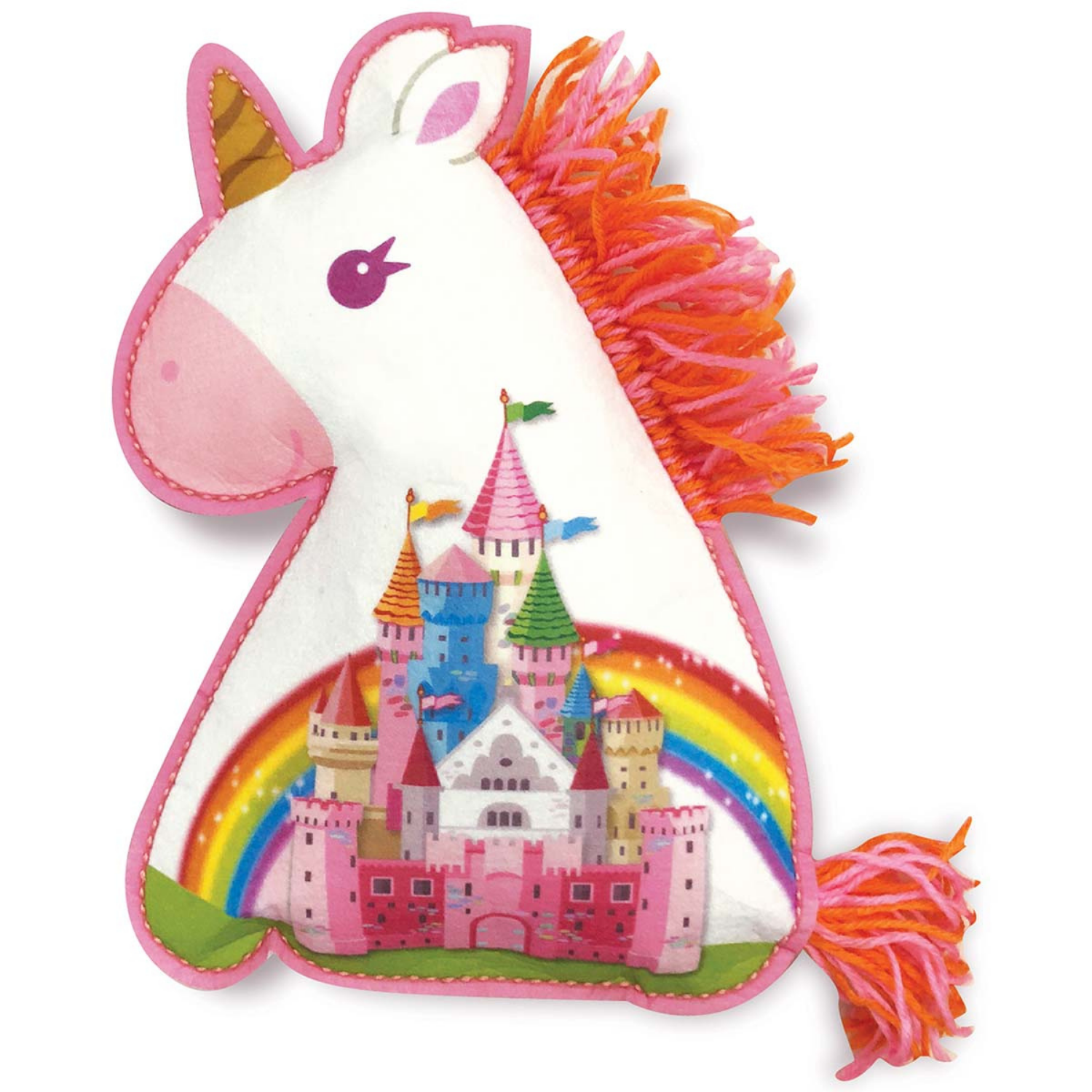 SET 4M CREA Y DECORA UNA ALMOHADA MODELO UNICORNIO DIY - 2