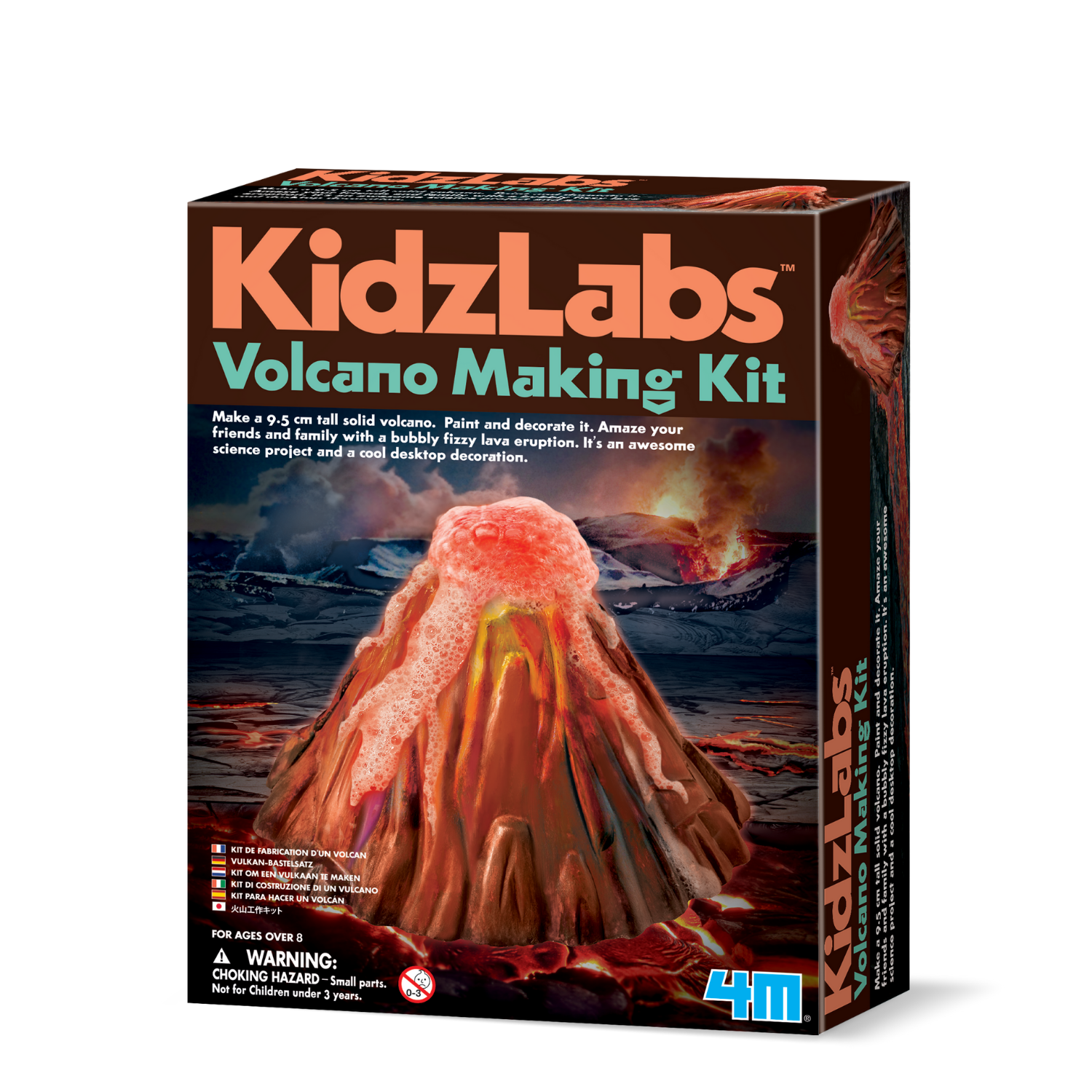 SET 4M DE CIENCIA Y EXPERIMENTO CREA UN VOLCÁN - 1