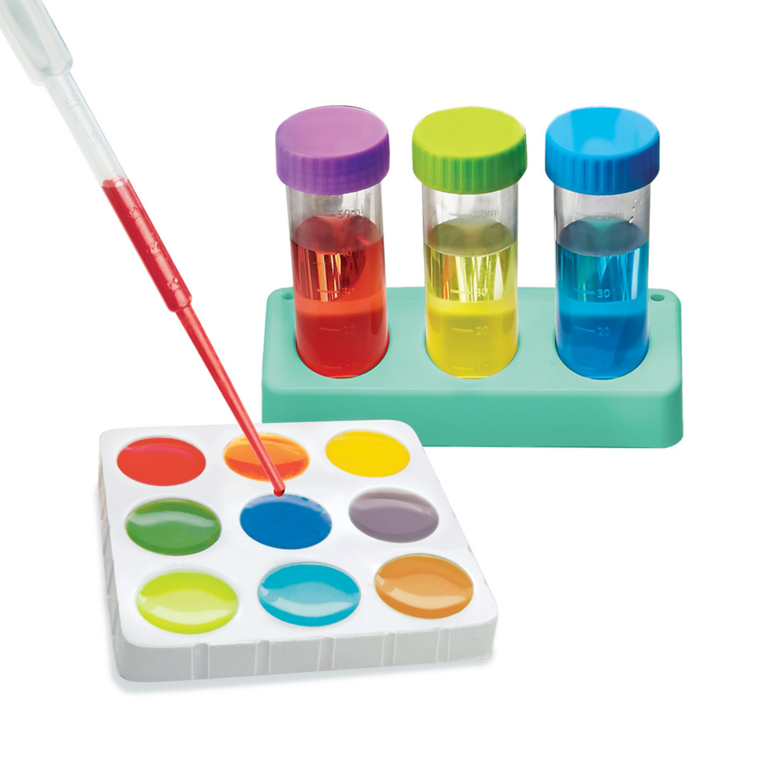 SET DE CIENCIA Y EXPERIMENTO MEZCLADOR LABORATORIO DE COLORES - 2