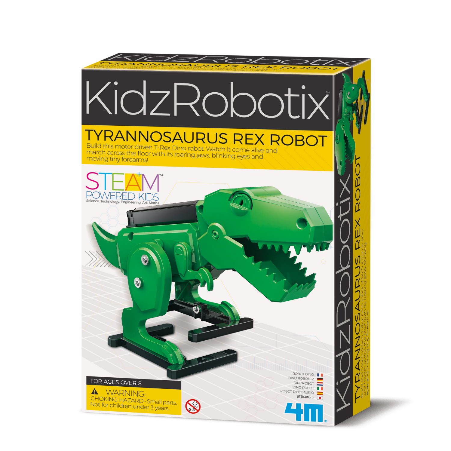 SET DE ROBÓTICA ARMA UN DINOSAURIO TIRANOSAURIO REX - 1