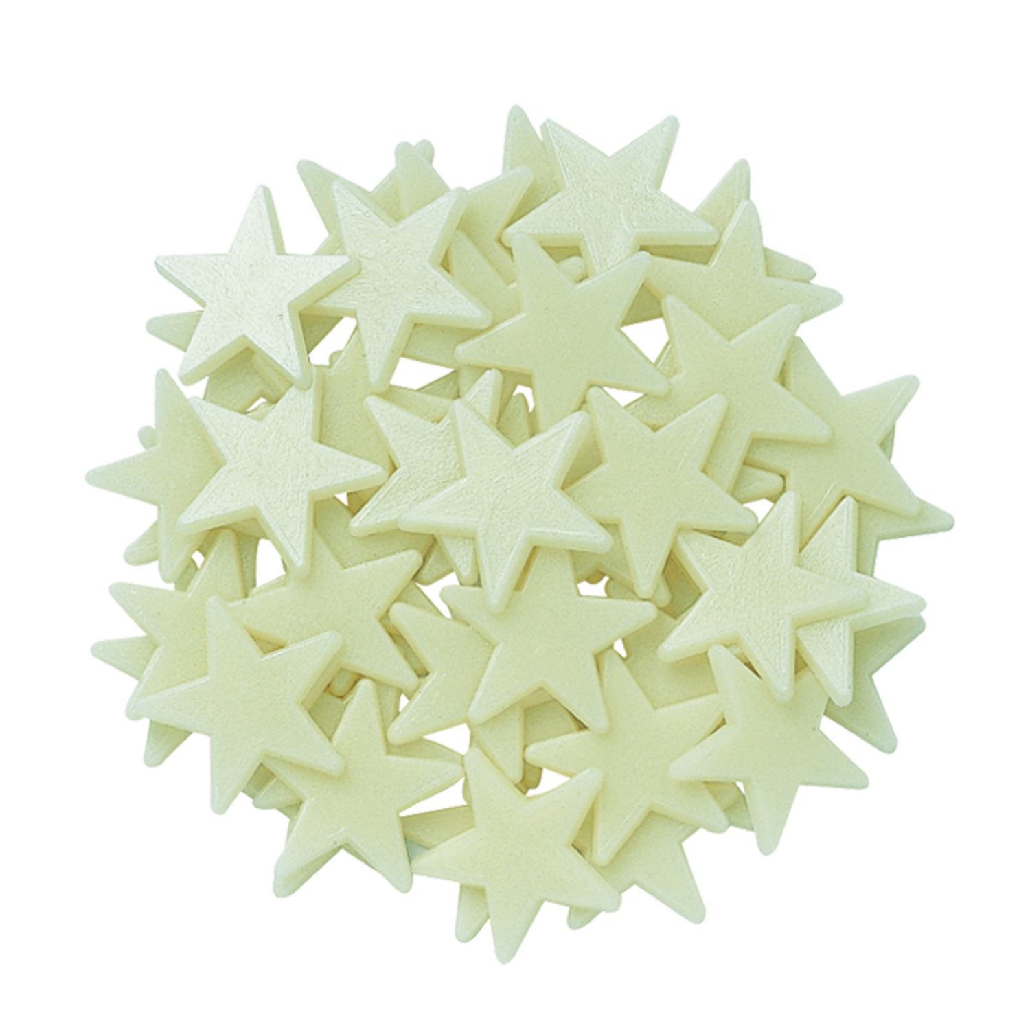 FIGURA 4M MINI ESTRELLAS BRILLA EN LA OSCURIDAD PARA DECORAR 60 UNIDADES - 2
