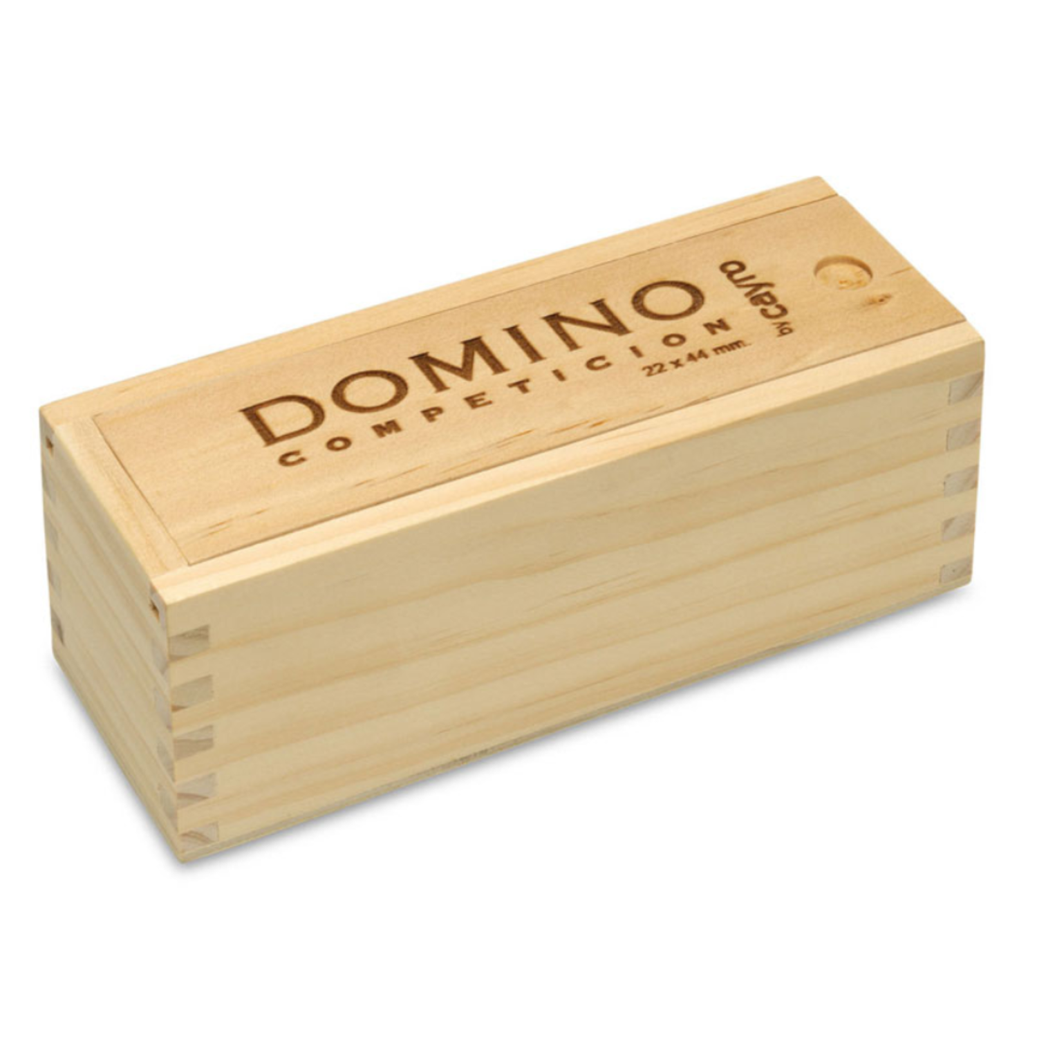 DOMINÓ COMPETICIÓN EN CAJA DE MADERA - 2