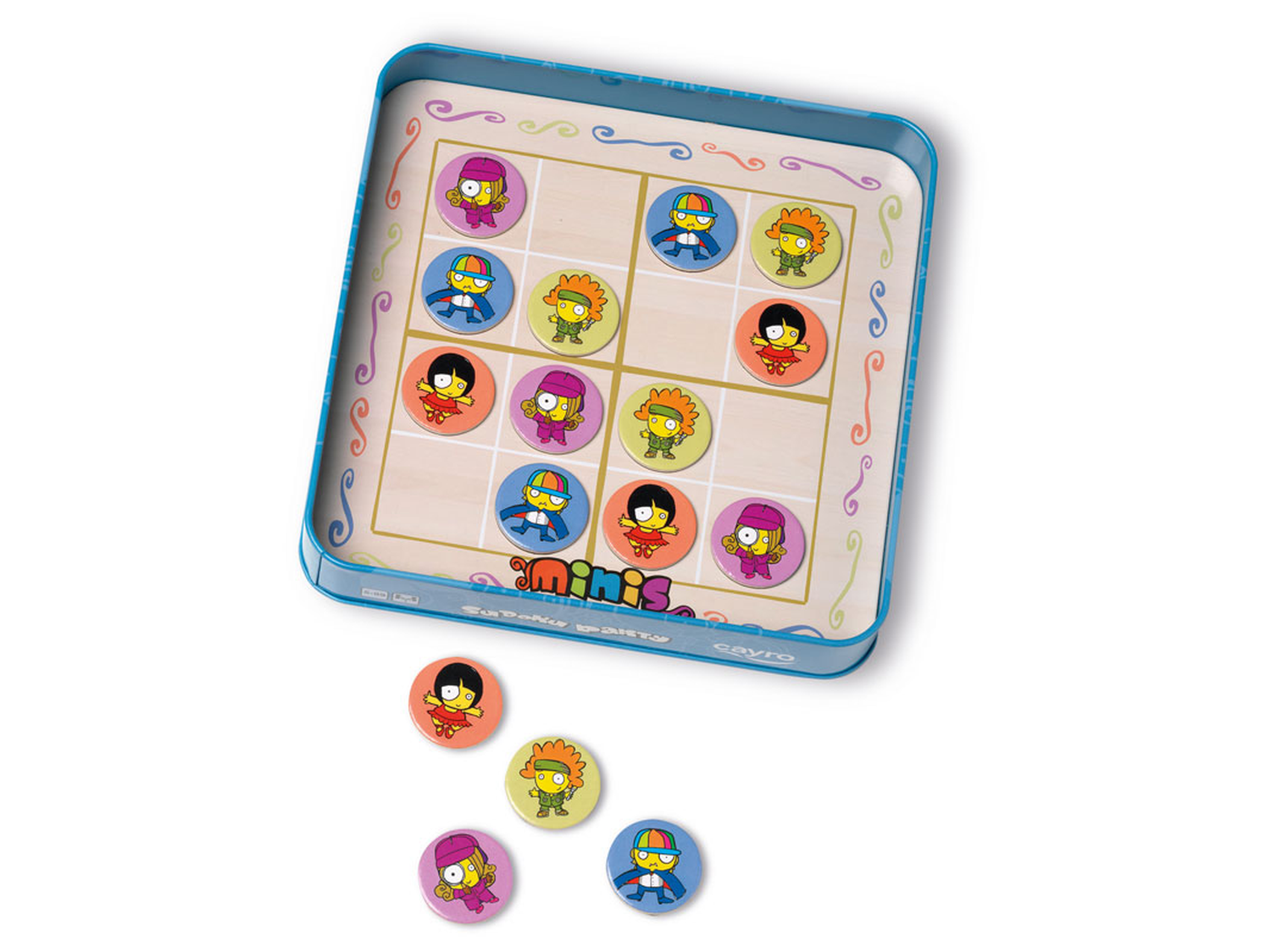JUEGO SUDOKU PARTY MAGNÉTICO EN CAJA DE METAL TRAVEL SIZE - 2