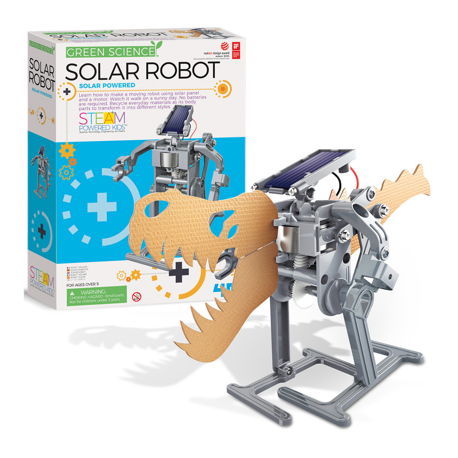 SET DE ROBÓTICA ARMA UN ROBOT SOLAR - 1