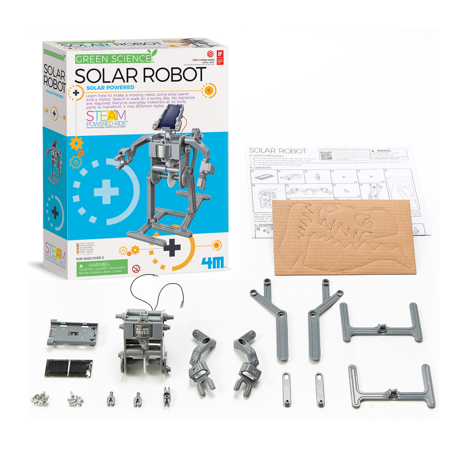 SET DE ROBÓTICA ARMA UN ROBOT SOLAR - 2