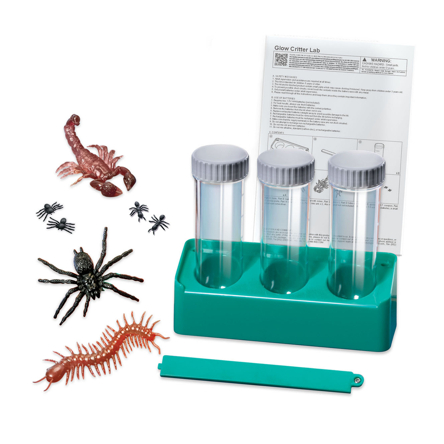 SET DE CIENCIA Y EXPERIMENTO CREA UN LABORATORIO PARA CRIATURAS BRILLANTES - 2