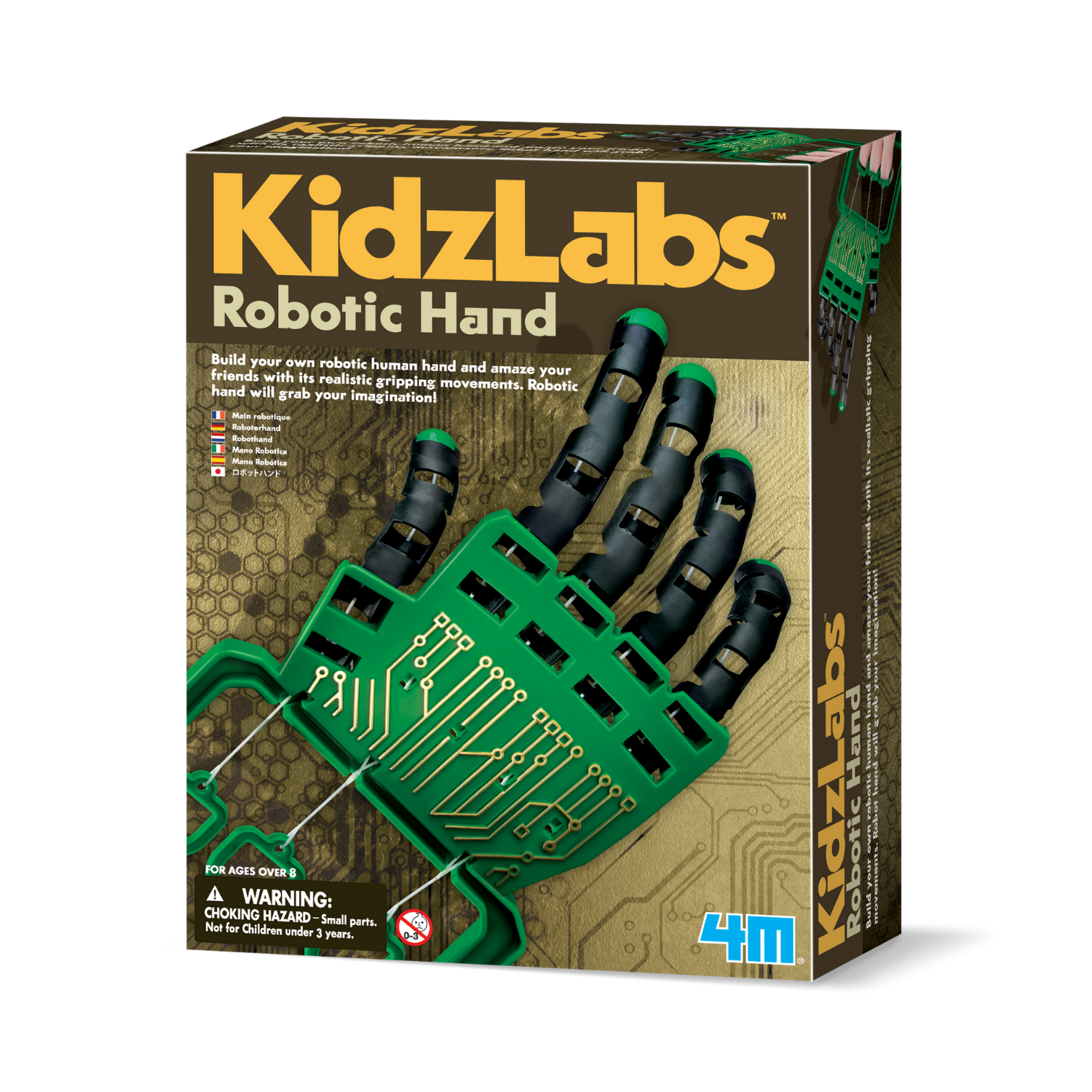 SET DE ROBÓTICA ARMA UNA MANO DE ROBOT - 1