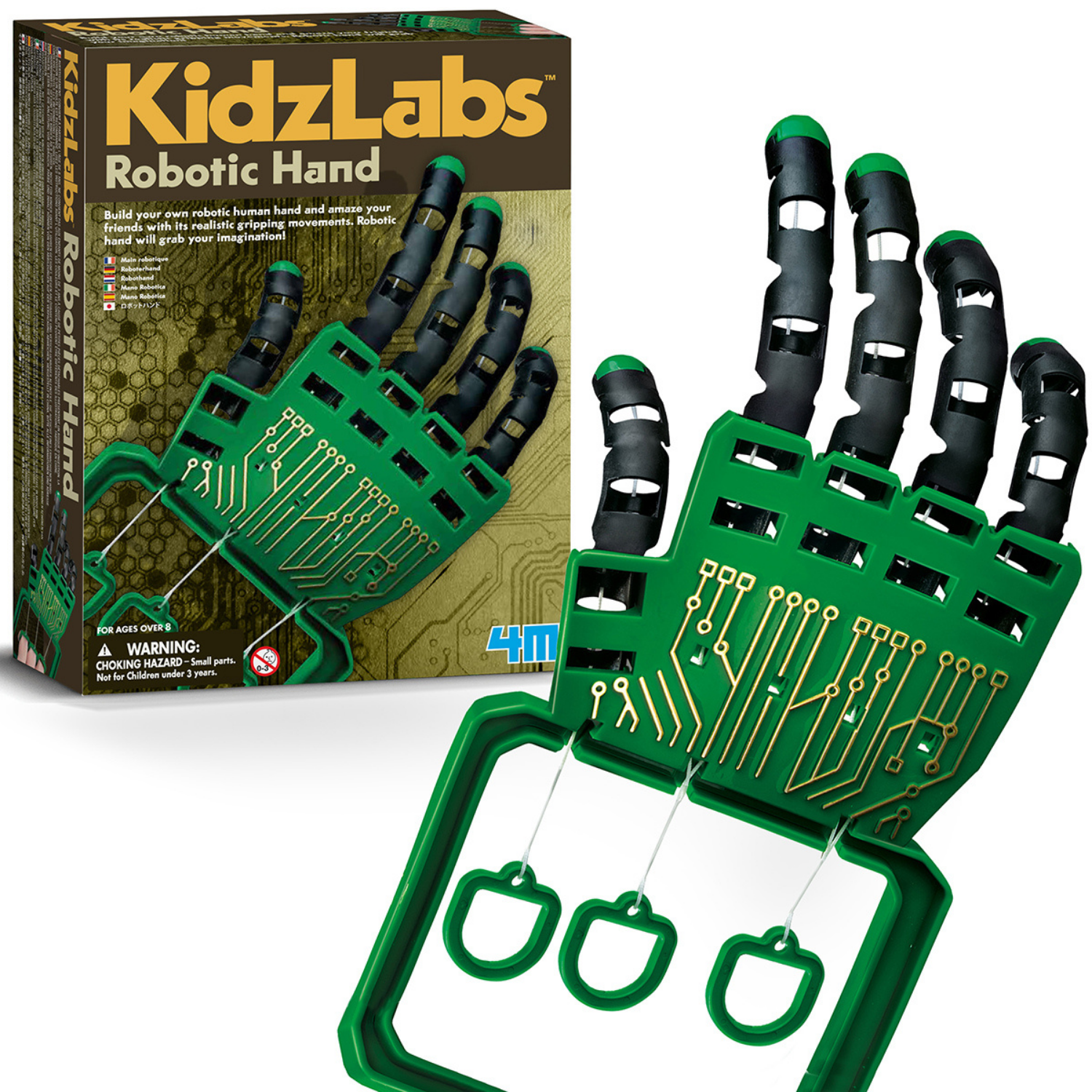 SET DE ROBÓTICA ARMA UNA MANO DE ROBOT - 2