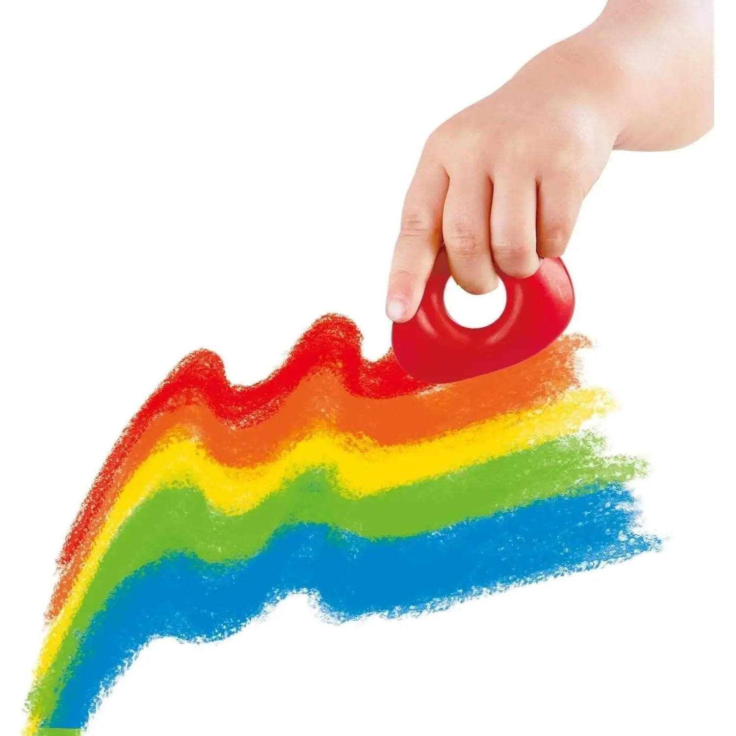 CRAYONES ARCOIRIS DE FÁCIL AGARRE 05 UNIDADES - 3