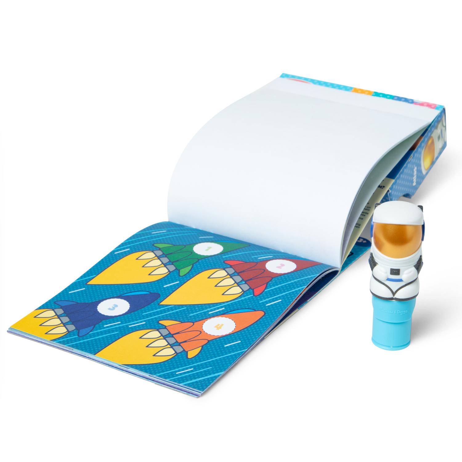 STICKER WOW ESTAMPADOR DE 300 STICKERS MODELO ASTRONAUTA CON CUADERNILLO - 2