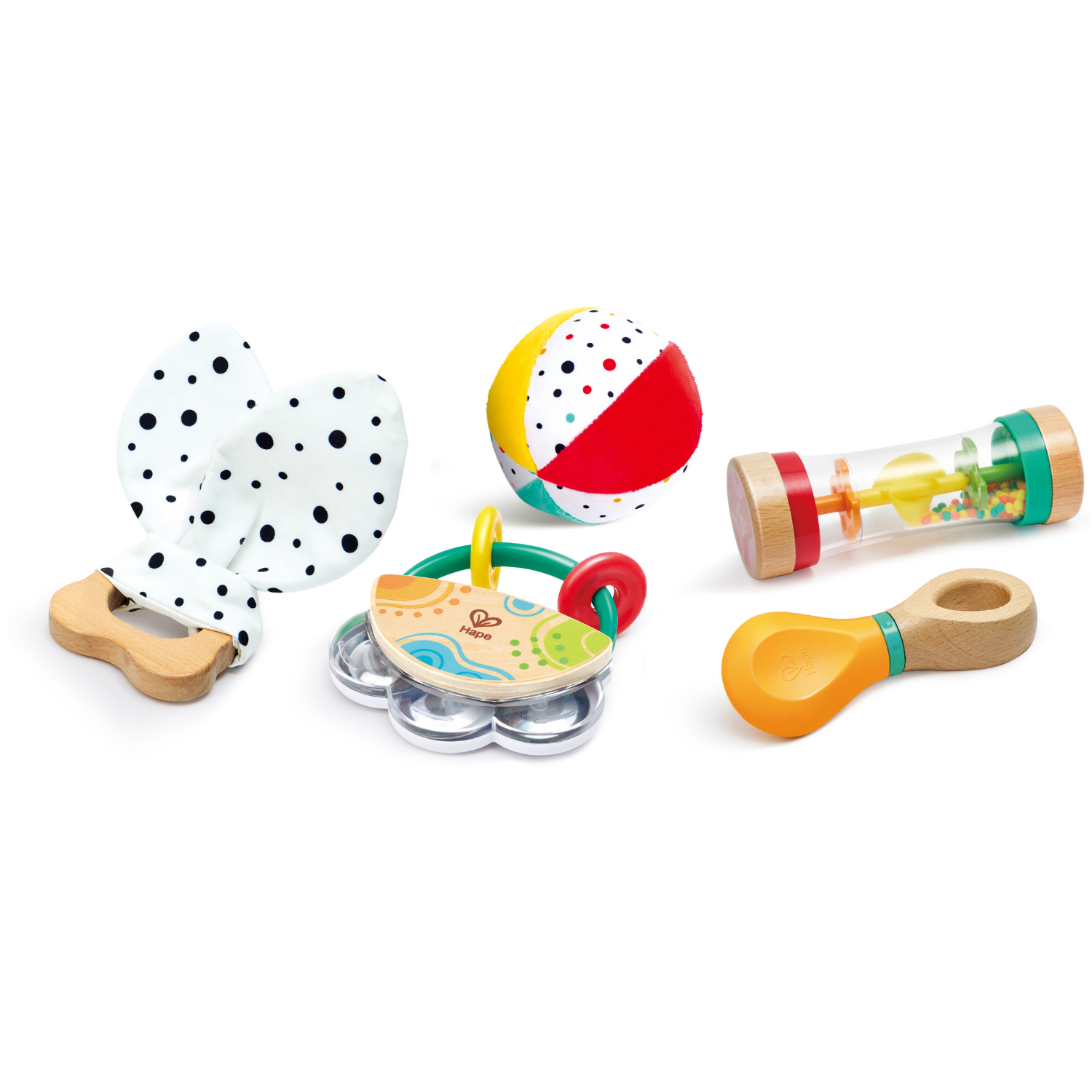 SET DE JUGUETES MULTISENSORIAL PARA BEBÉS 5 EN 1 - 1