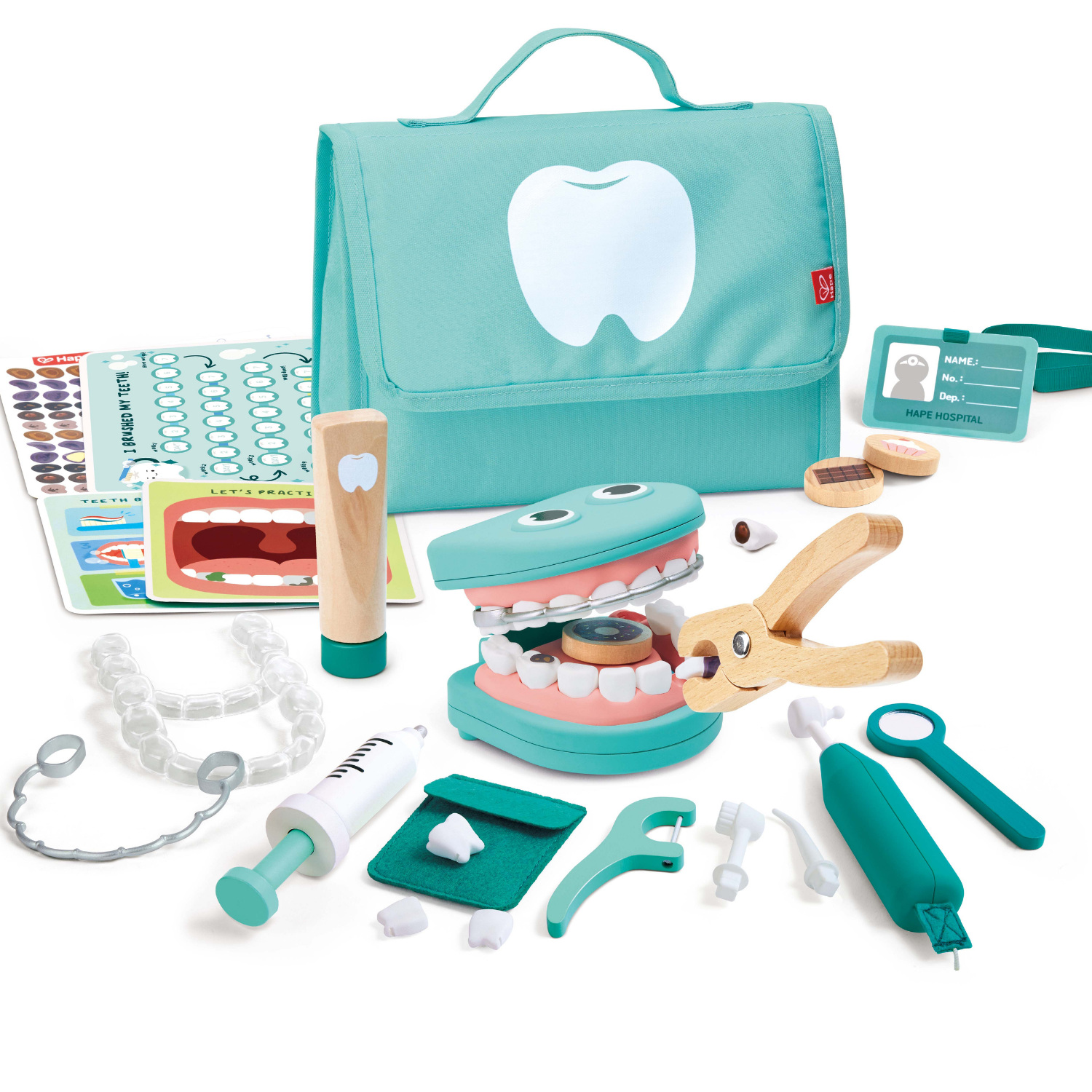 SET DE DENTISTA SUPER SMILE CON ACCESORIOS 33 PIEZAS - 1