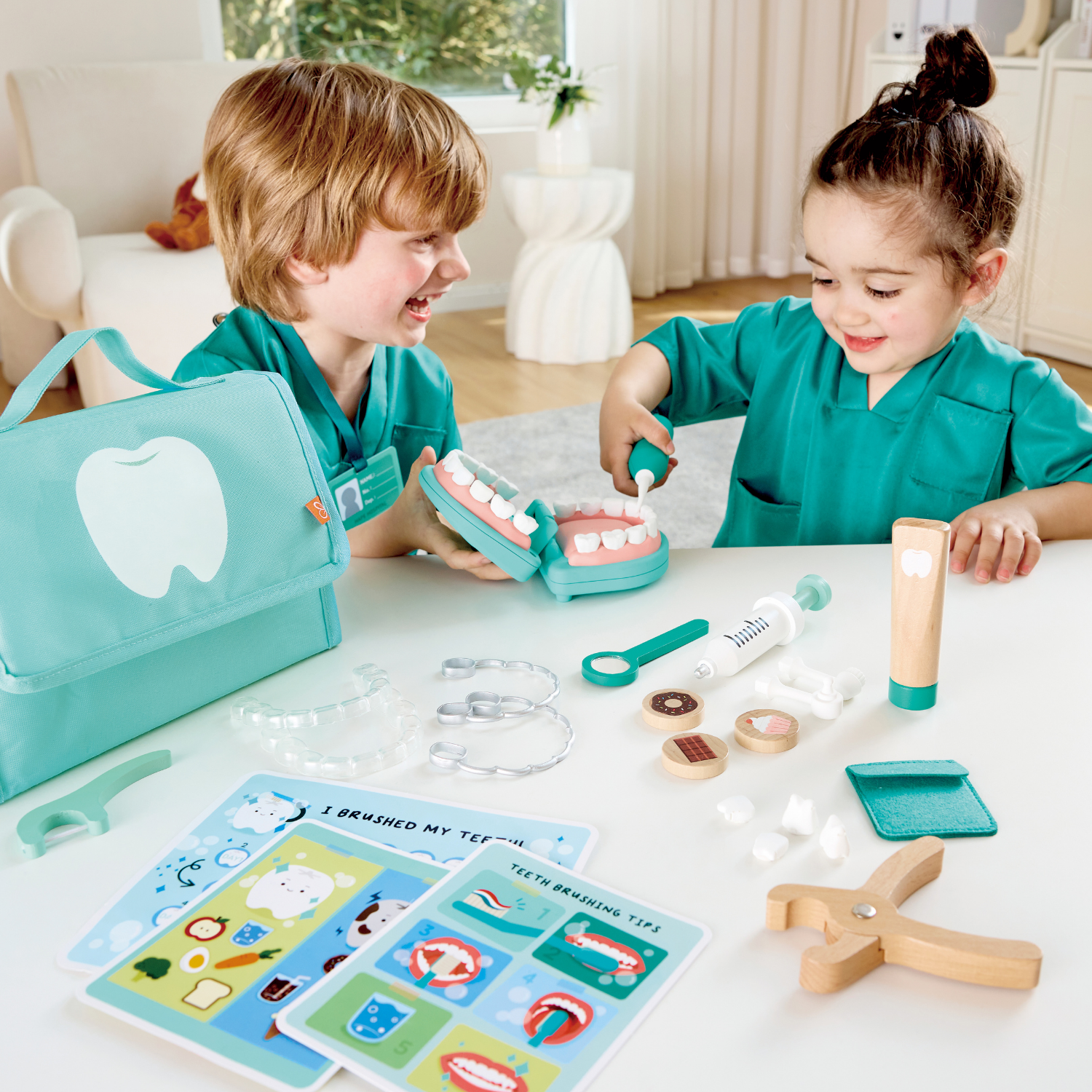 SET DE DENTISTA SUPER SMILE CON ACCESORIOS 33 PIEZAS - 3