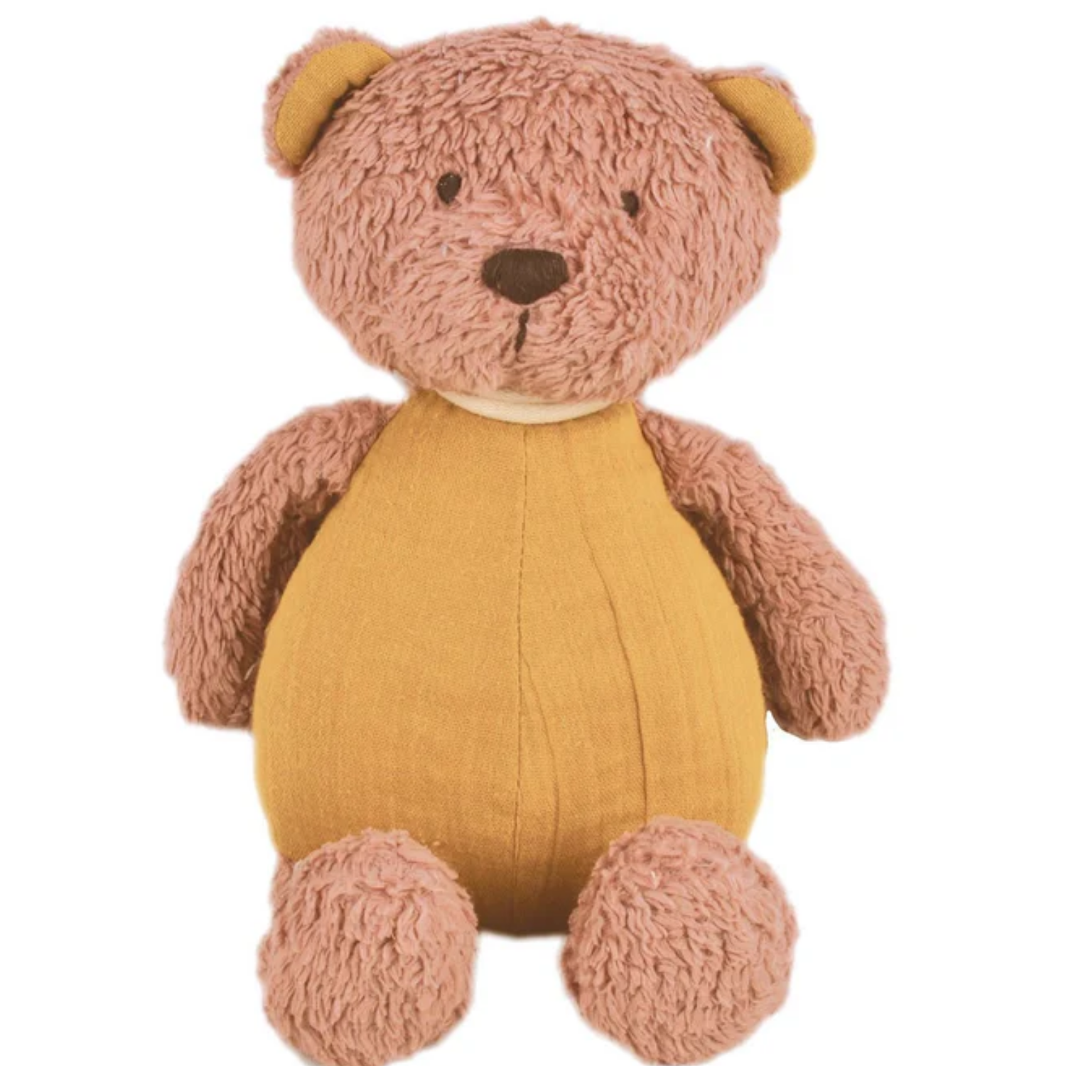 TIKIRI PELUCHE ALGODÓN ORGÁNICO OSO BEBÉ CLÁSICO AMARILLO - 1