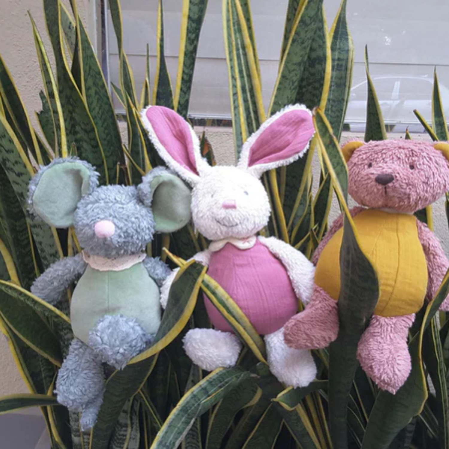 TIKIRI PELUCHE ALGODÓN ORGÁNICO OSO BEBÉ CLÁSICO AMARILLO - 2