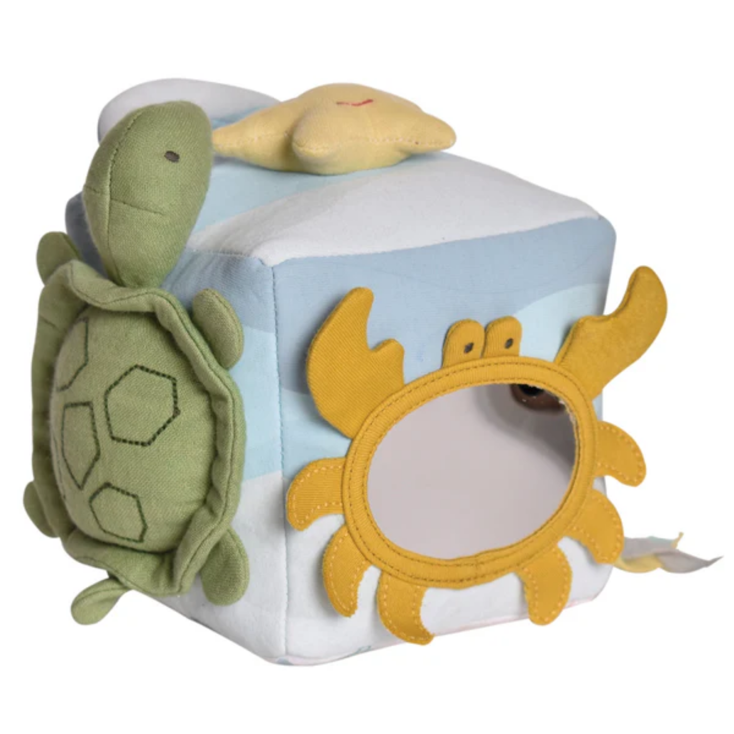 TIKIRI CUBO TEXTIL SUAVE DE ACTIVIDADES MODELO OCÉANO - 1