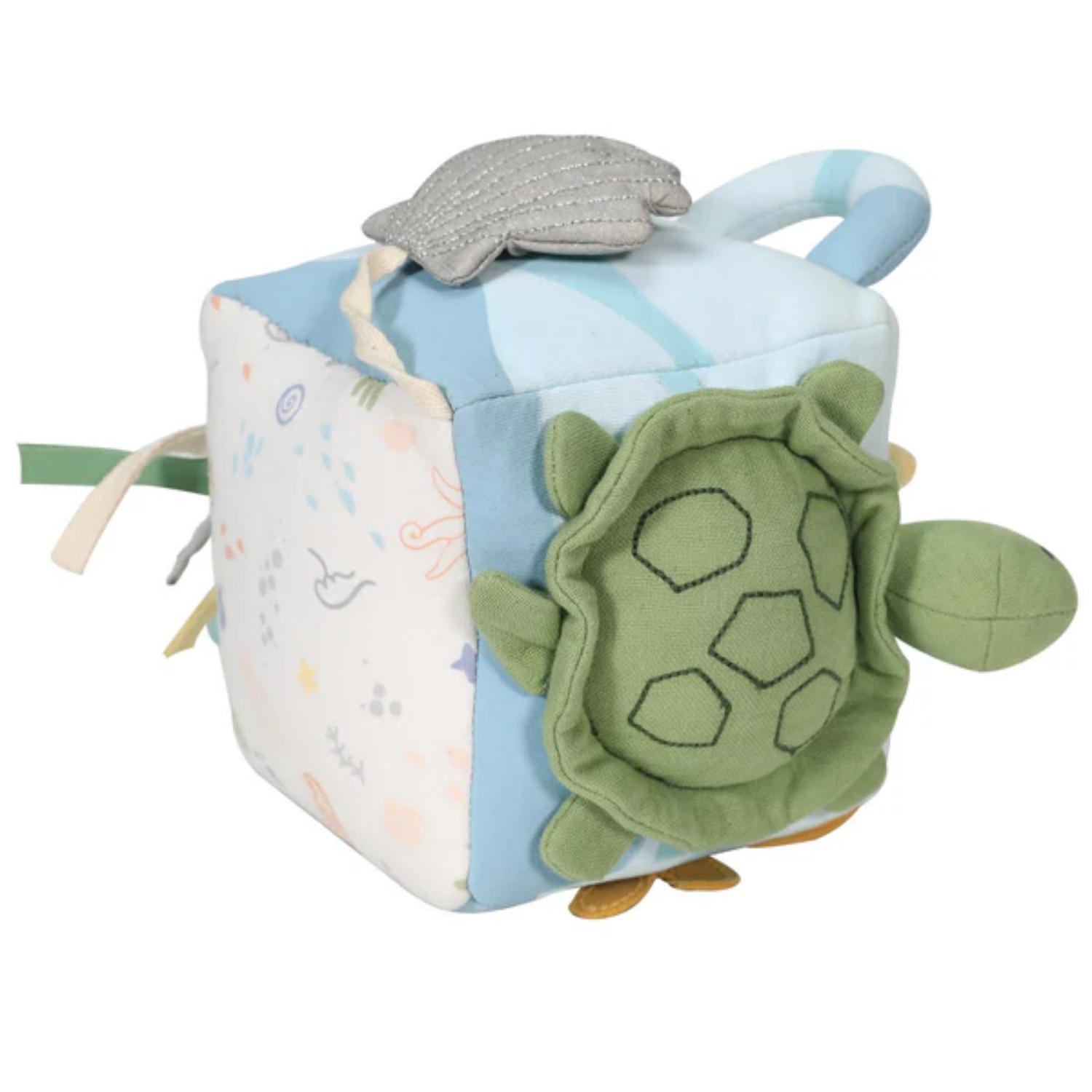 TIKIRI CUBO TEXTIL SUAVE DE ACTIVIDADES MODELO OCÉANO - 2