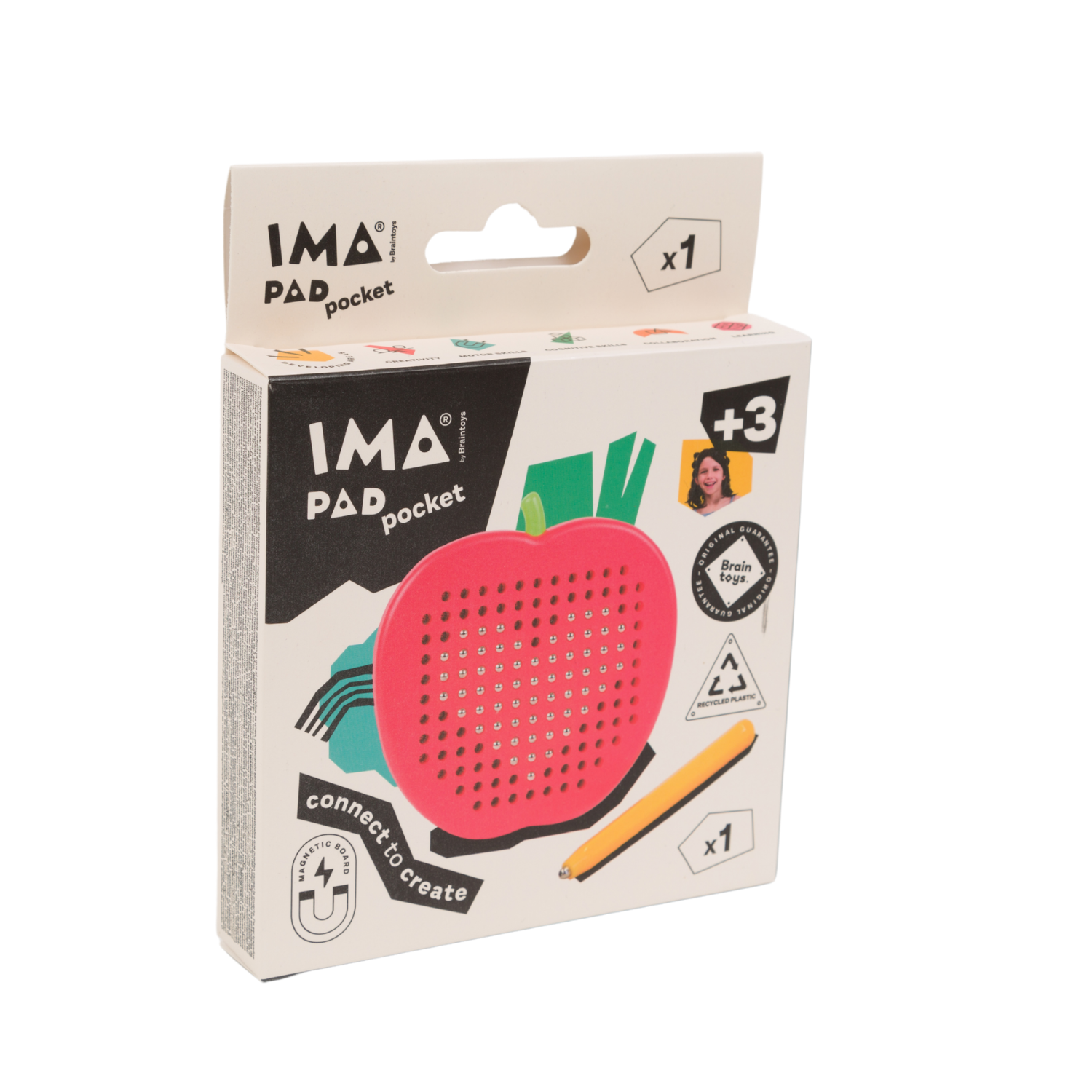 IMANIX IMAPAD DE BOLSILLO MODELO MANZANA CON LÁPIZ MAGNÉTICO - 2