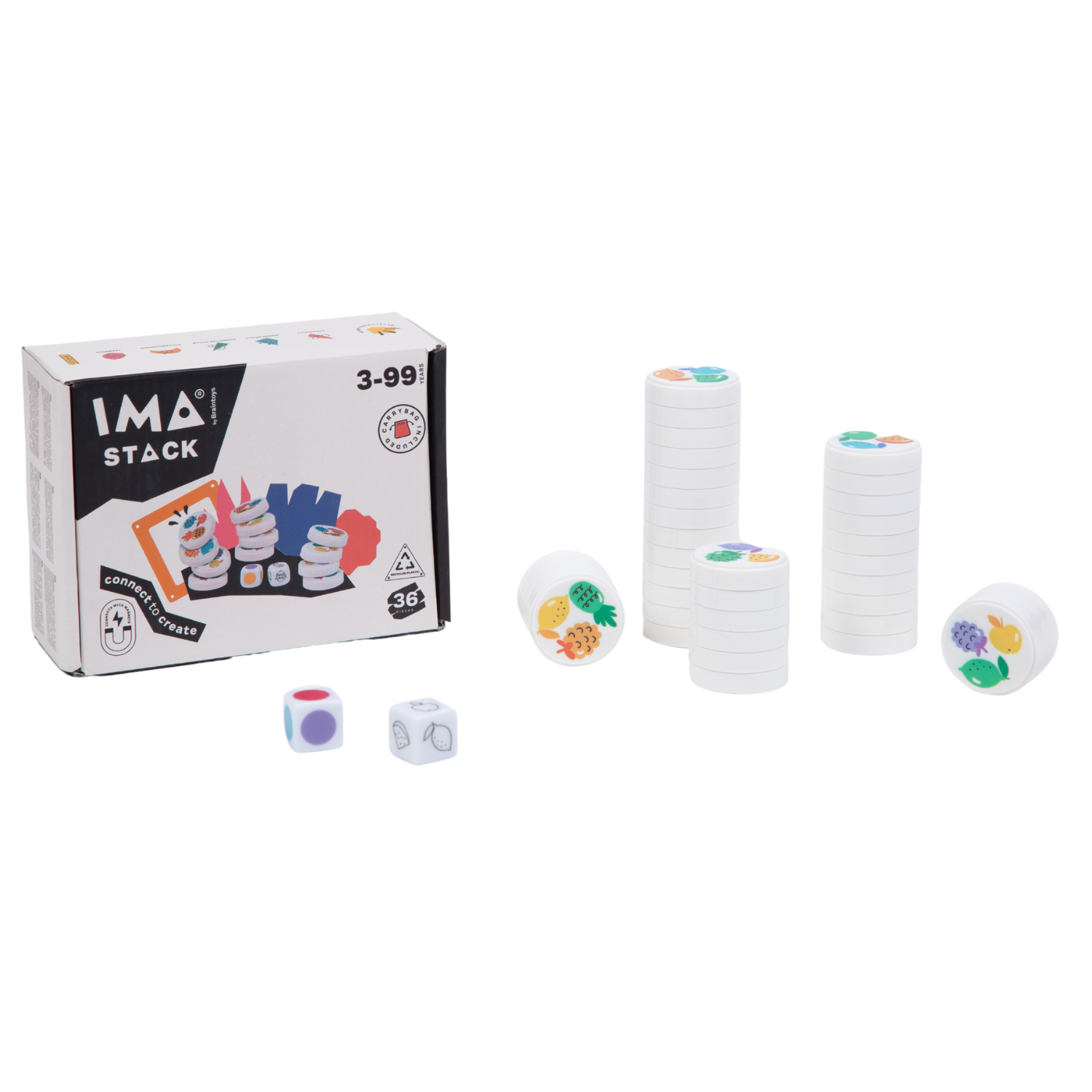 IMANIX JUEGO IMASTACK 36 PIEZAS IMANTADAS - 3
