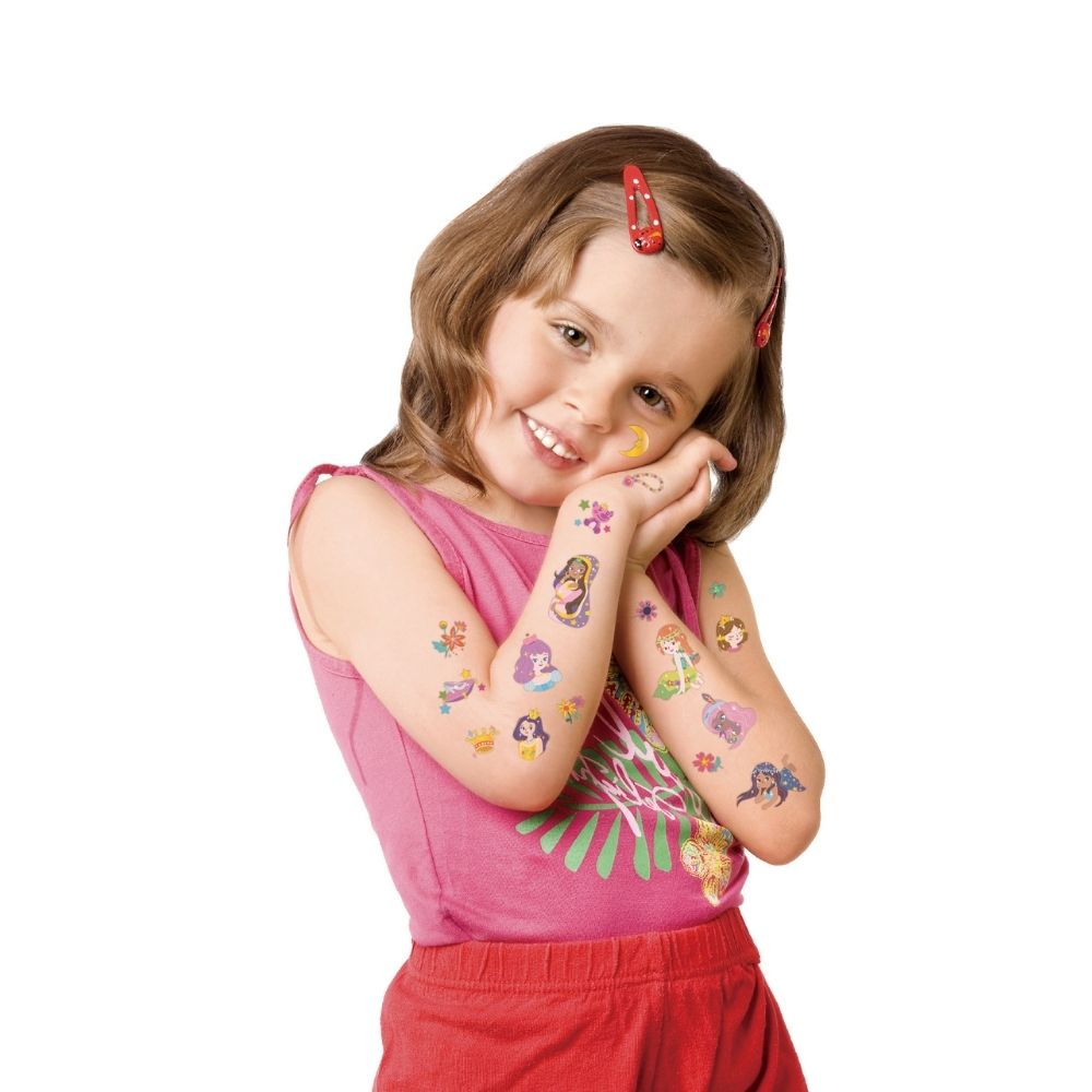 TATUAJES TEMPORALES MODELO PRINCESAS 50 PIEZAS - 4