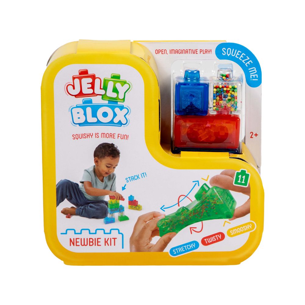 JELLY BLOX NEWBIE SET DE BLOQUES SENSORIALES SUAVES 11 PIEZAS - 1