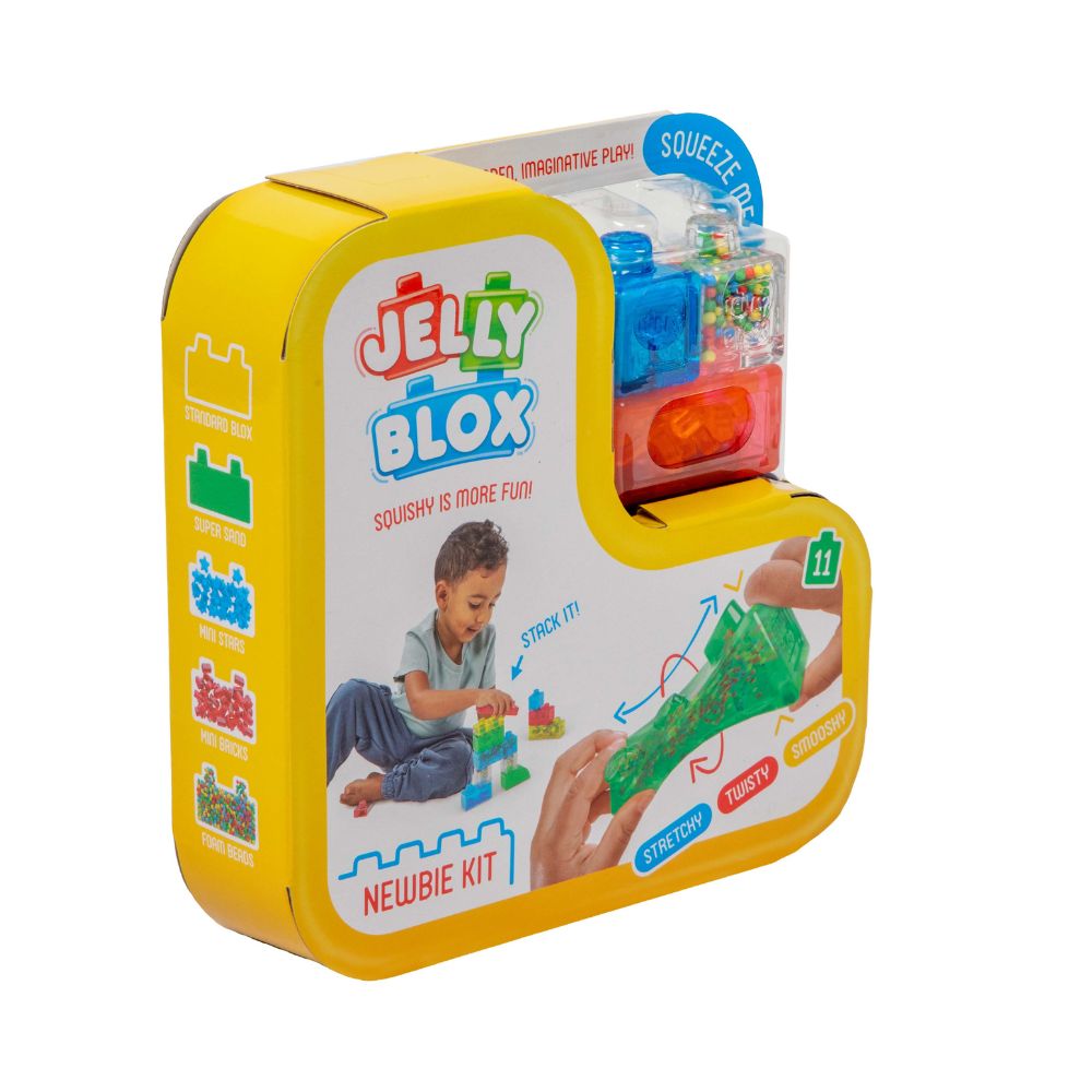 JELLY BLOX NEWBIE SET DE BLOQUES SENSORIALES SUAVES 11 PIEZAS - 2