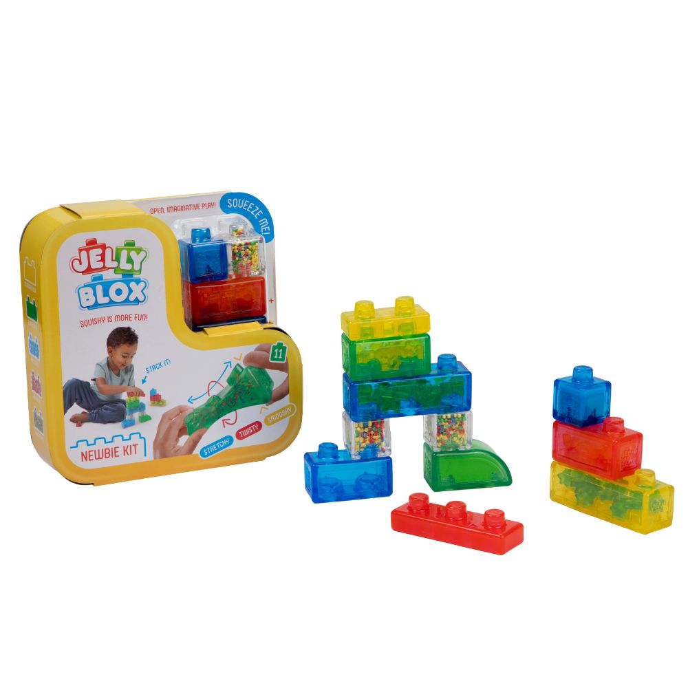 JELLY BLOX NEWBIE SET DE BLOQUES SENSORIALES SUAVES 11 PIEZAS - 3