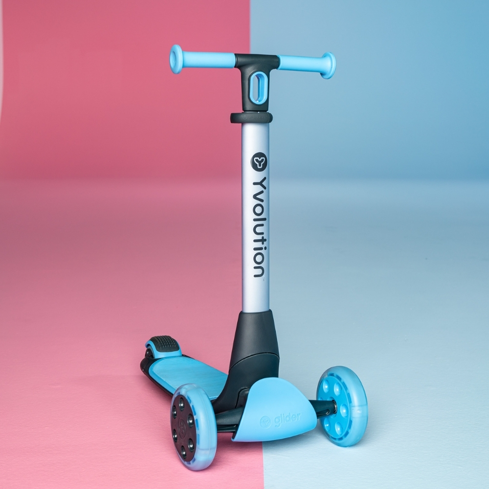 Trottinette enfant à 3 roues avec éclairage EVO
