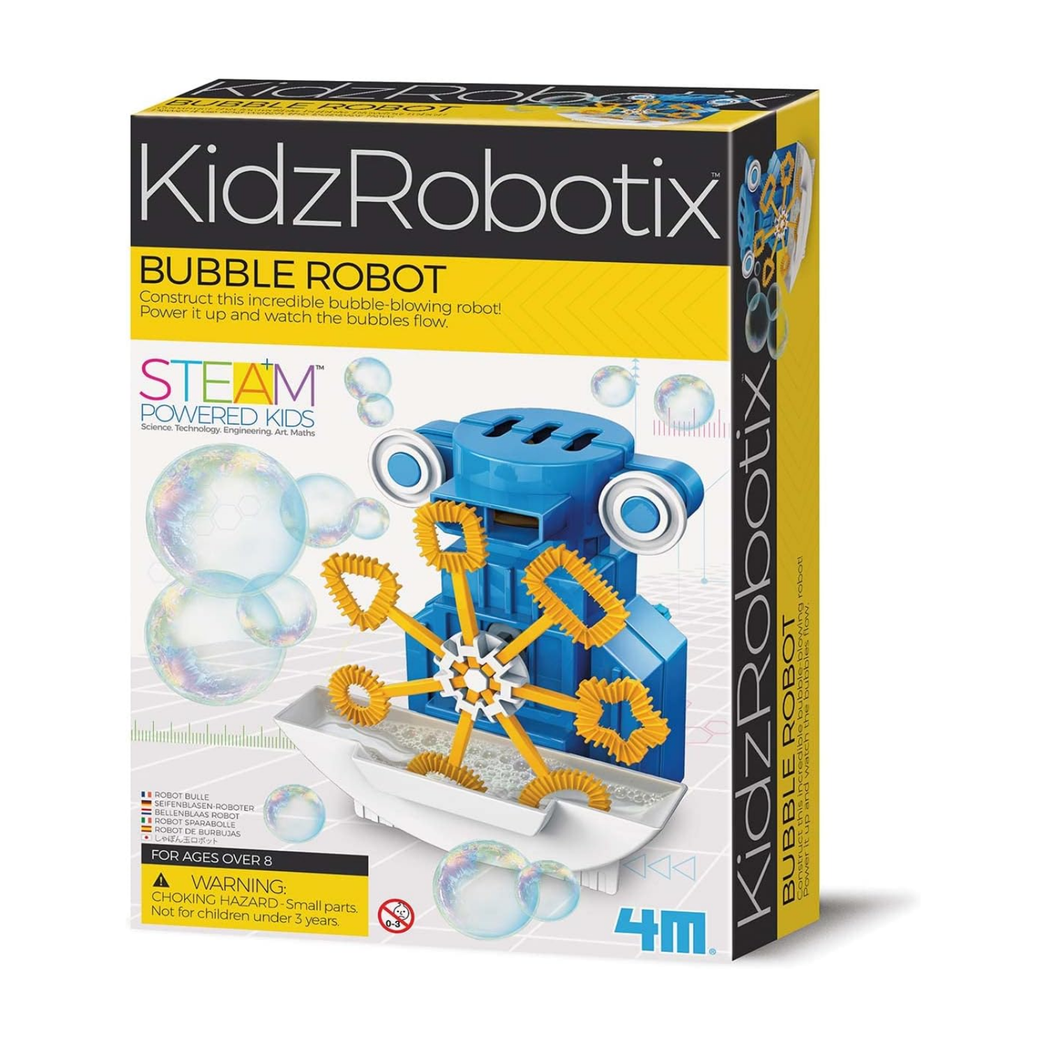 SET DE ROBÓTICA ARMA UN ROBOT PARA BURBUJAS - 1