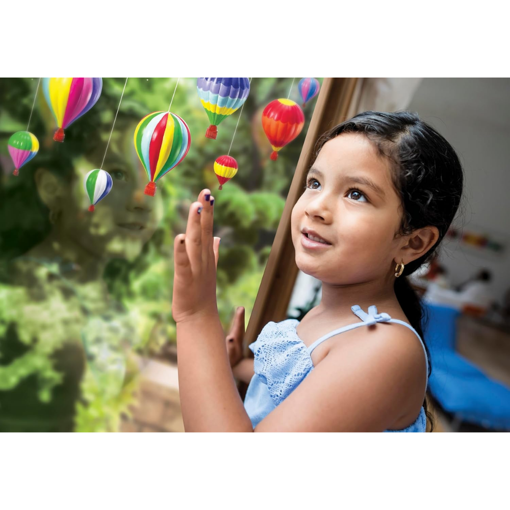 SET CREA UN MÓBIL MODELO GLOBOS AEROSTÁTICOS DIY - 5