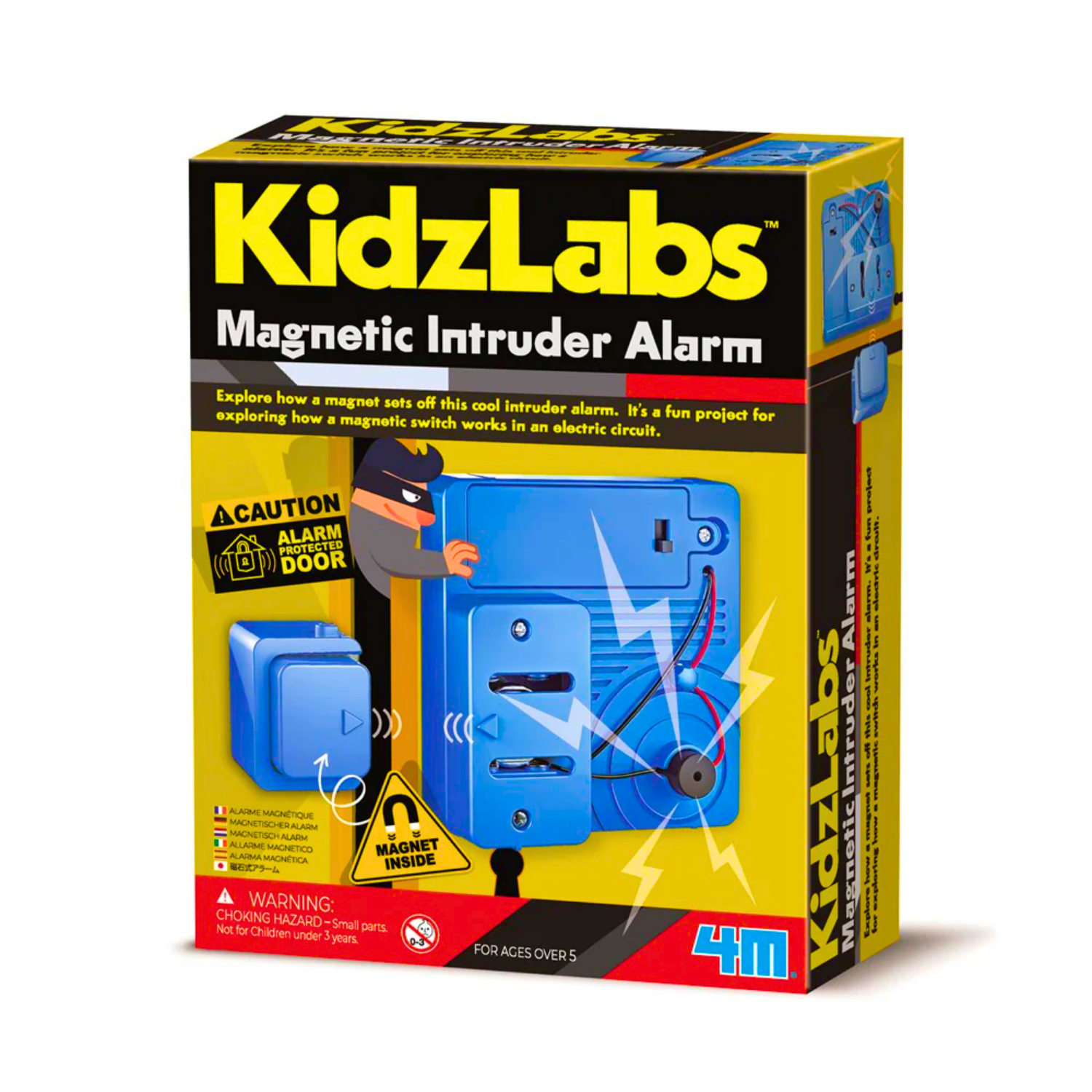 SET DE ROBÓTICA ARMA UNA ALARMA MAGNÉTICA - 3