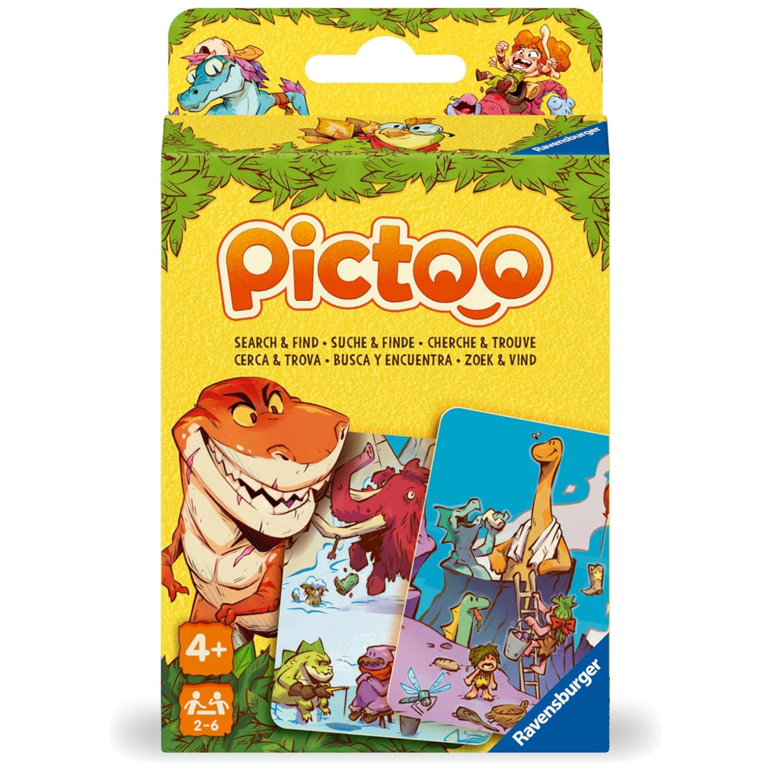 JUEGO DE CARTAS PICTOO DINOSAURIOS - 1