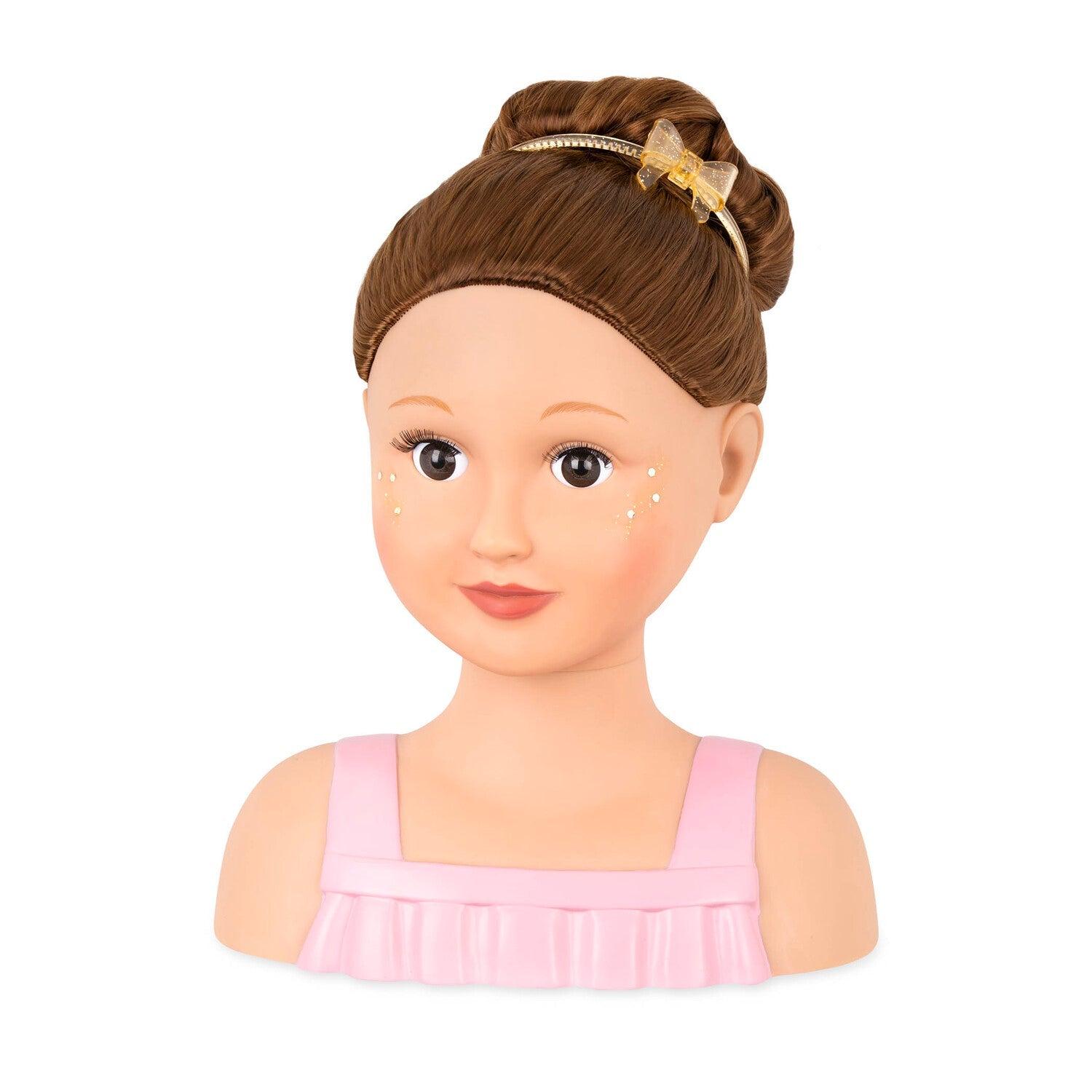 CABEZA DE MUÑECA PARA PEINAR TALIA CON ACCESORIOS - 3