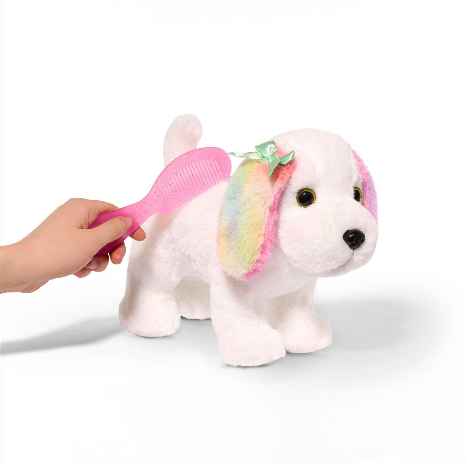 PUCCI PUPS PERRO MALTÉS MULTICOLOR EN CARTERA ROSA - 3