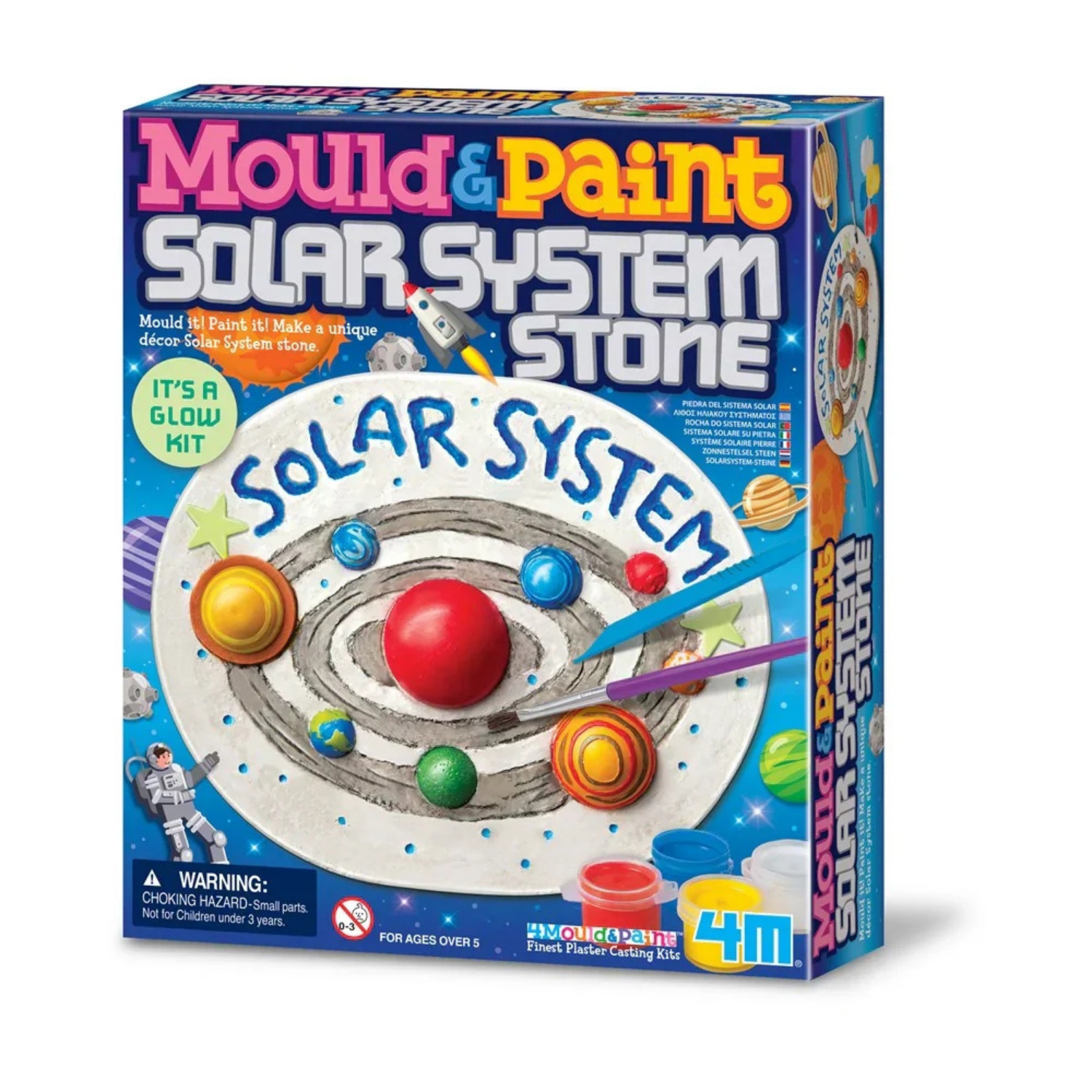 MOLDEA Y PINTA FIGURA PIEDRA DEL SISTEMA SOLAR DIY - 1