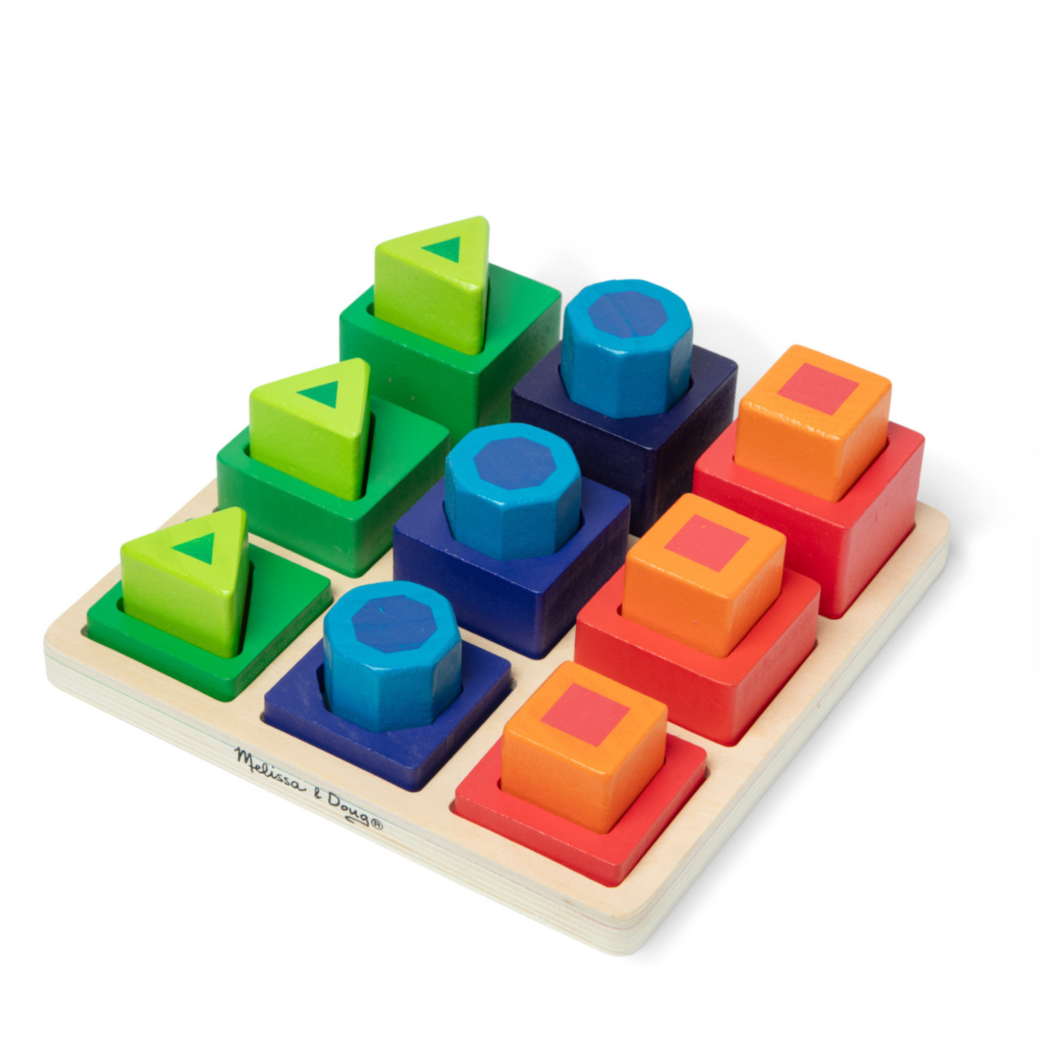 SHAPE SEQUENCE SORTING SET,MULTI COLOR - 1