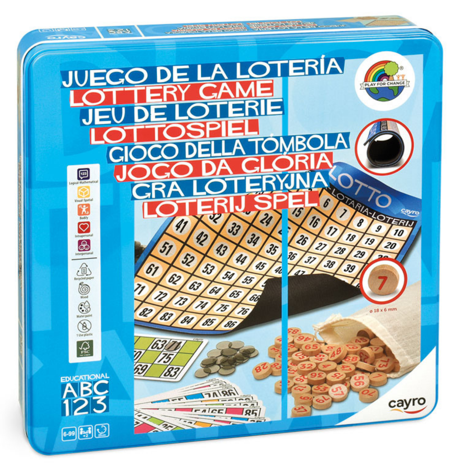 BINGO LOTERÍA EN LATA - 1